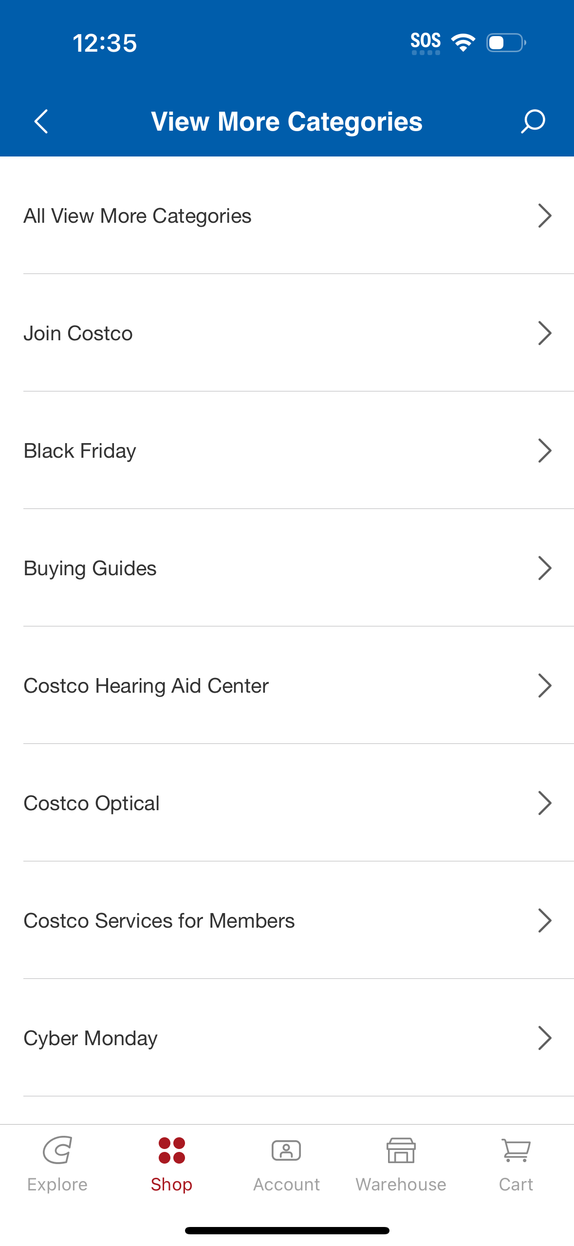 costco app screenshot 25
