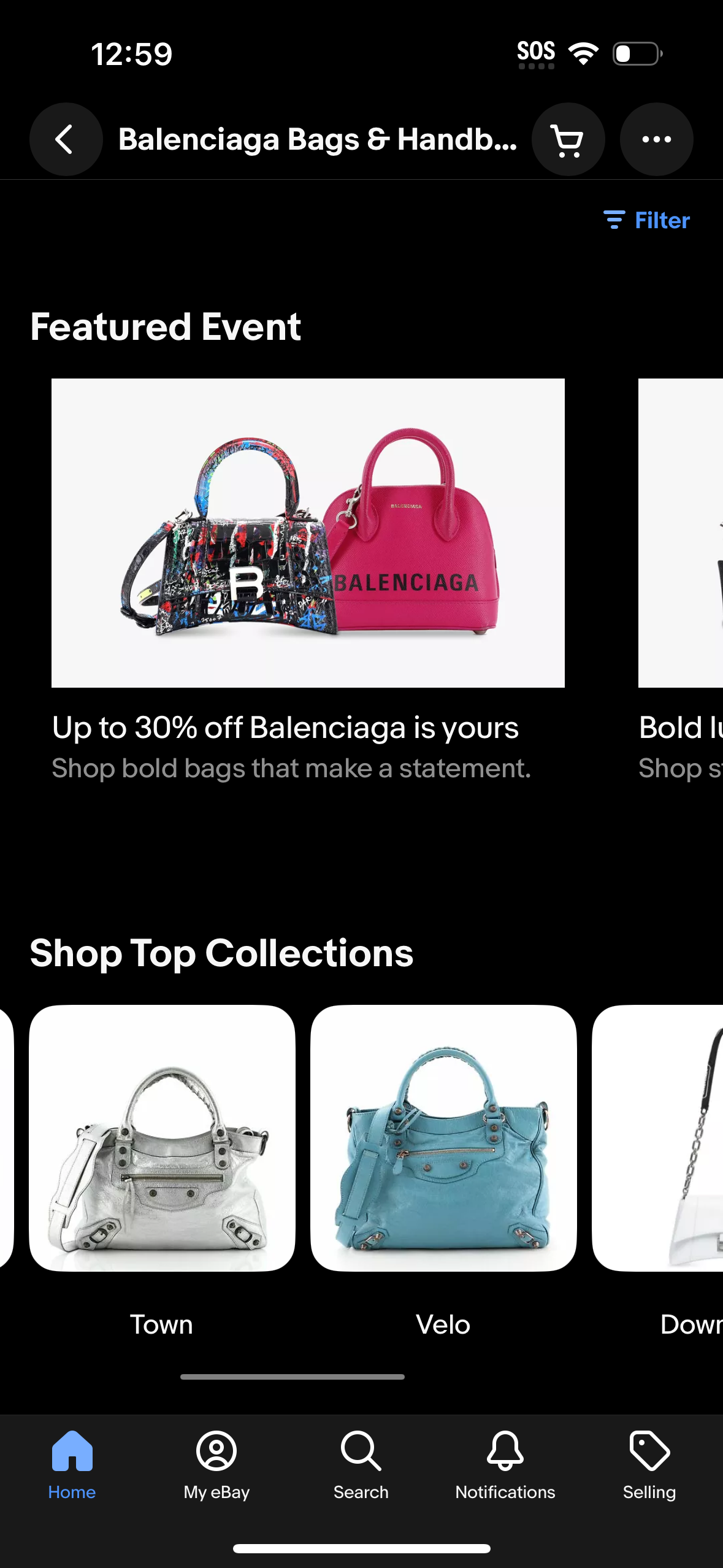 ebay app screenshot 250