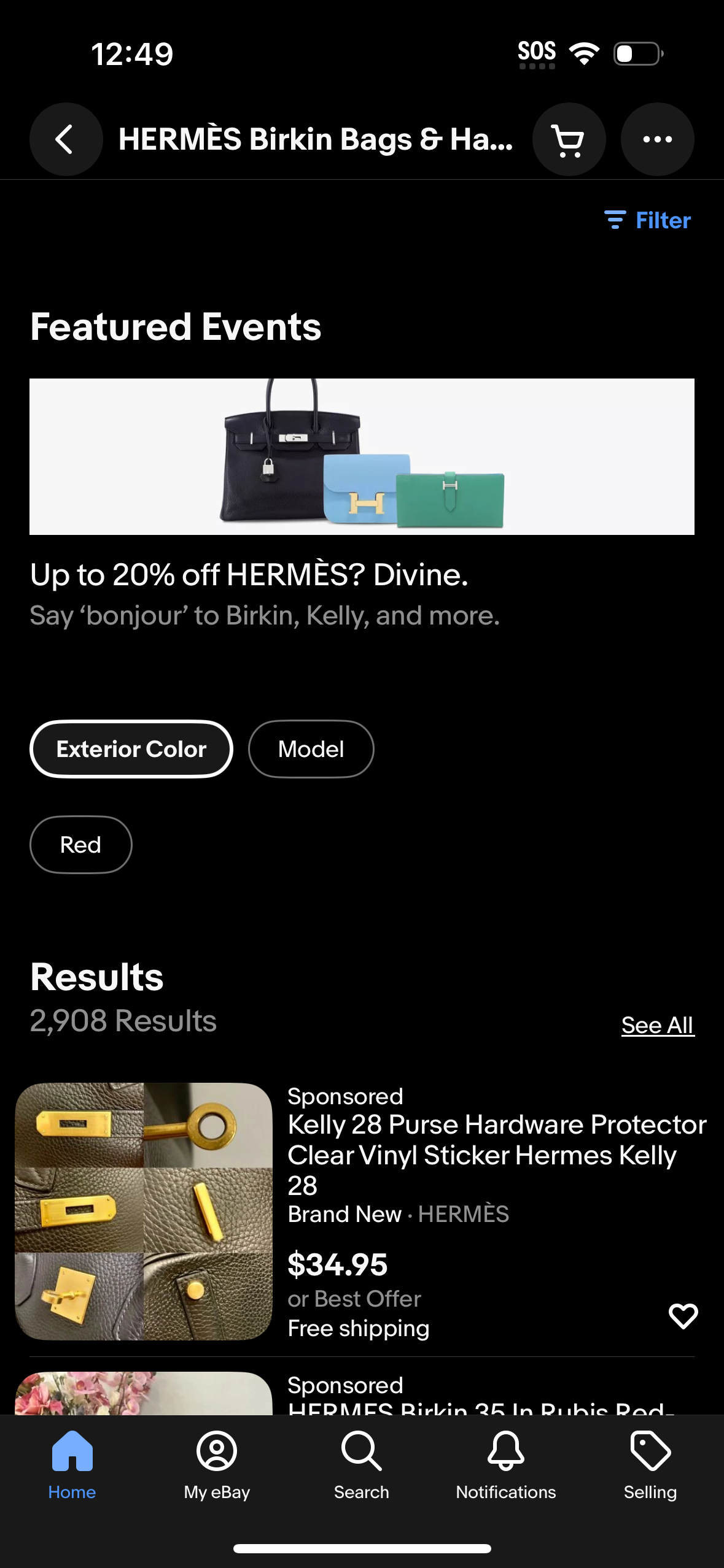 ebay app screenshot 407