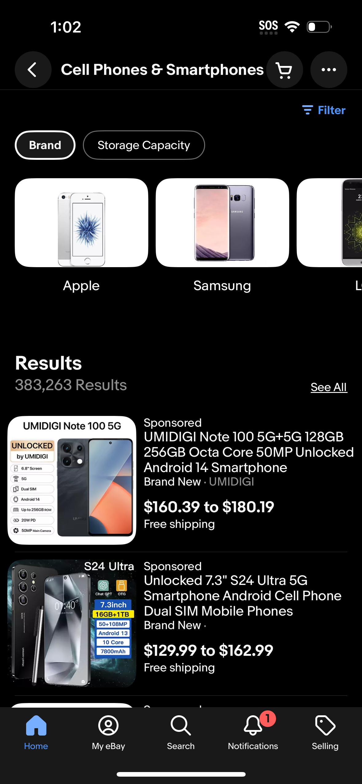 ebay app screenshot 205
