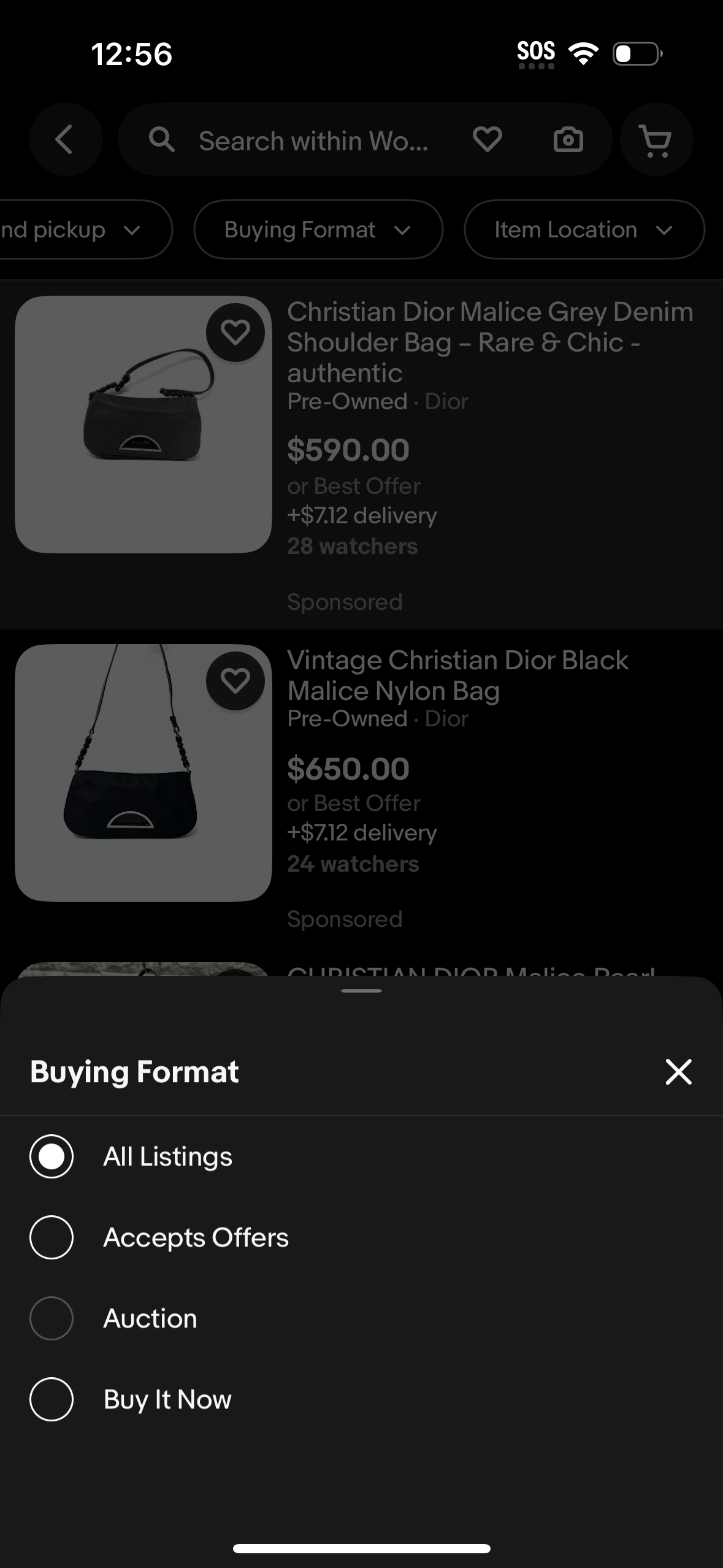 ebay app screenshot 303