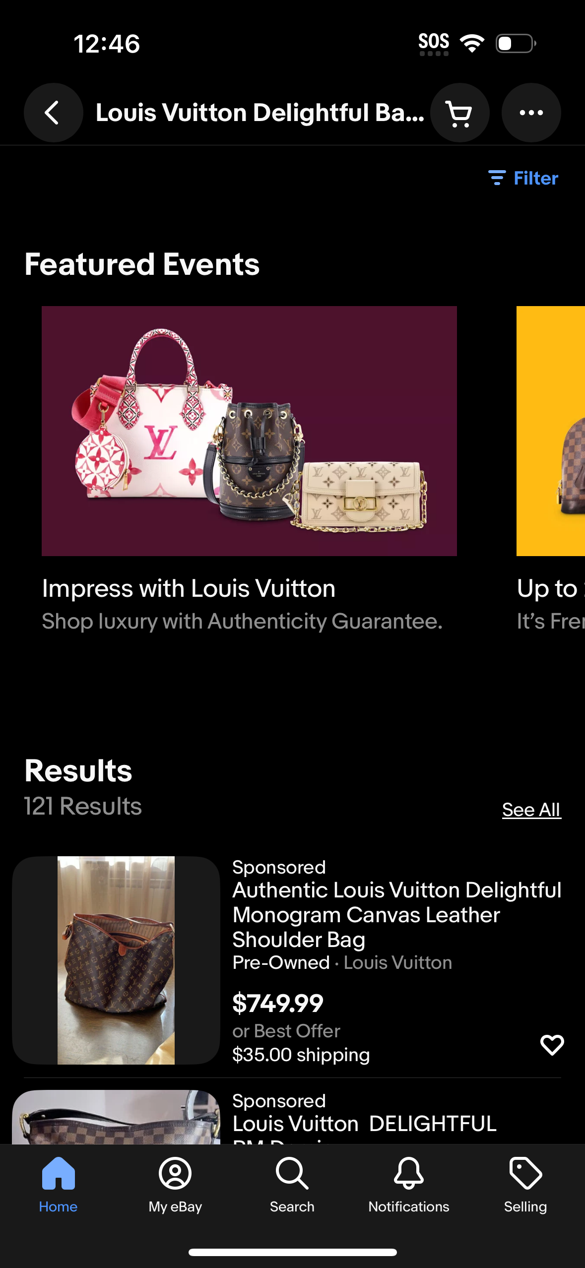 ebay app screenshot 460