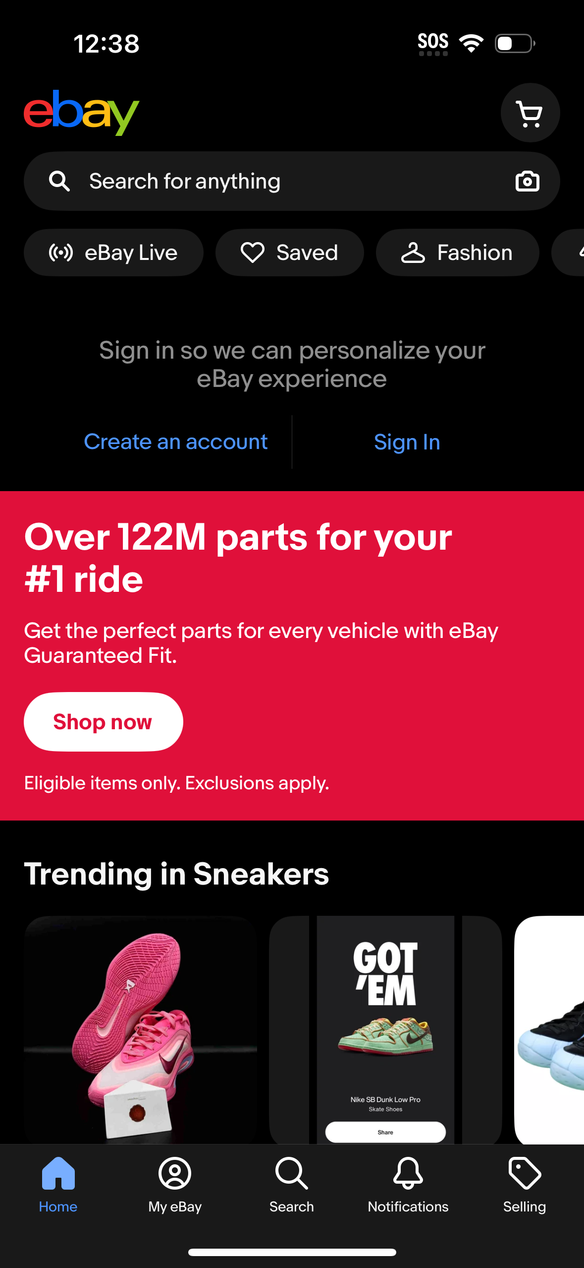 ebay app screenshot 104