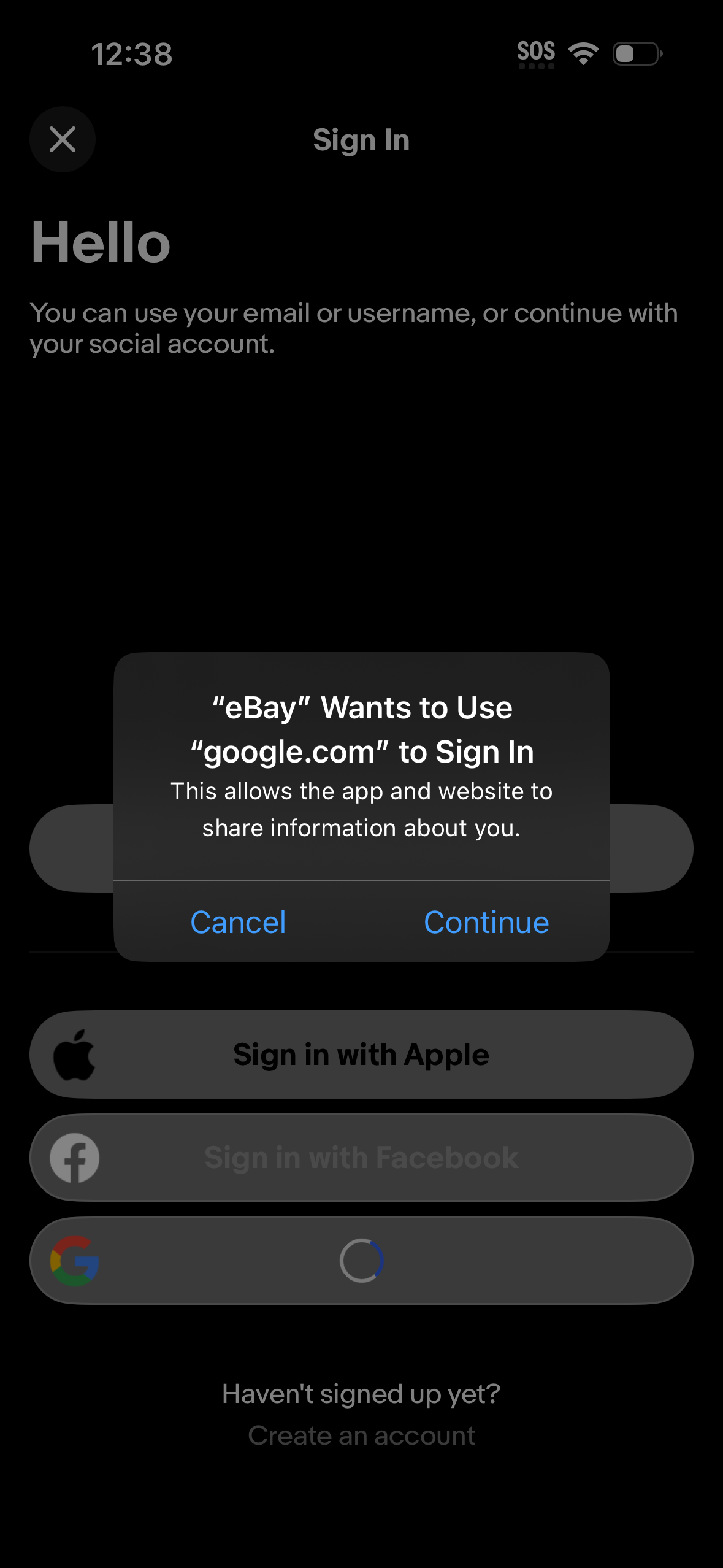 ebay app screenshot 101
