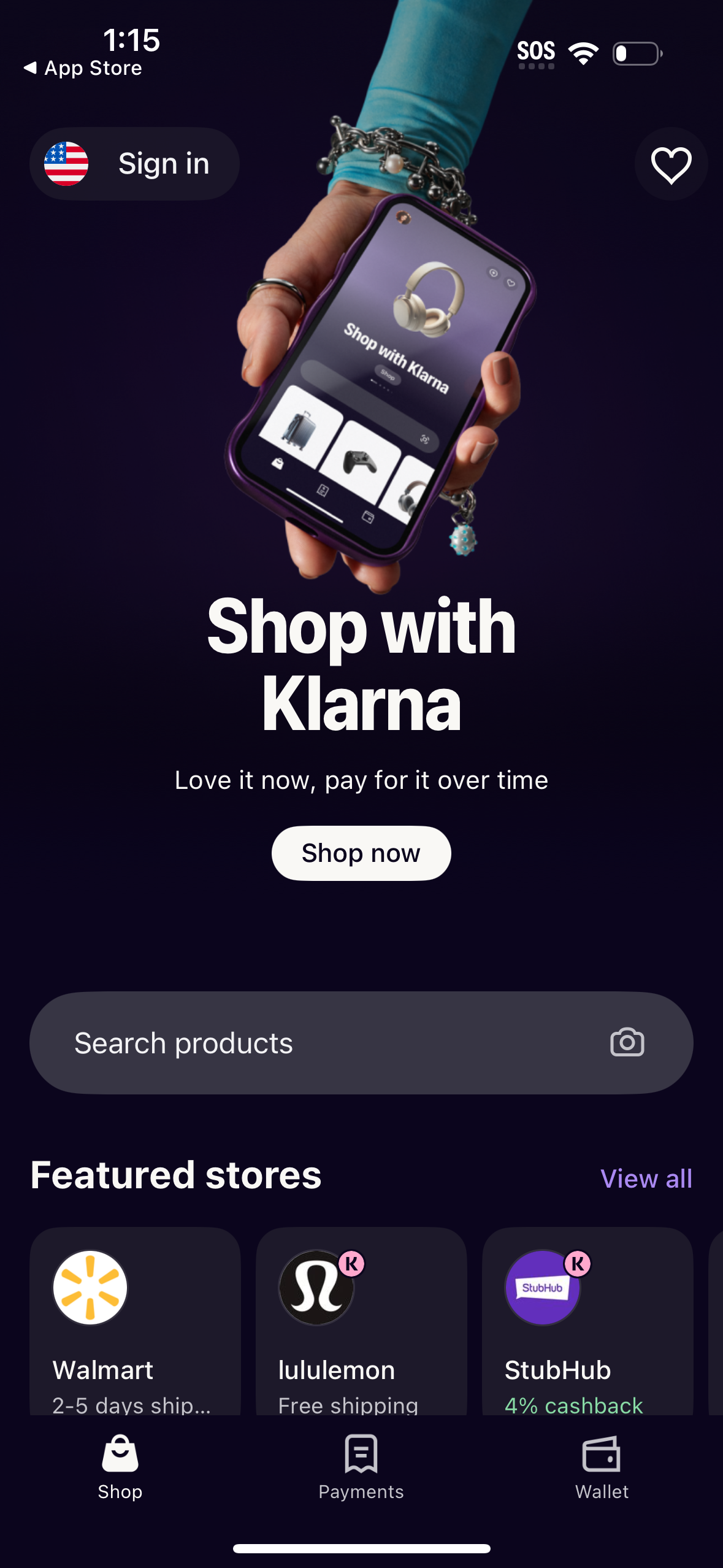 klarna app screenshot 95