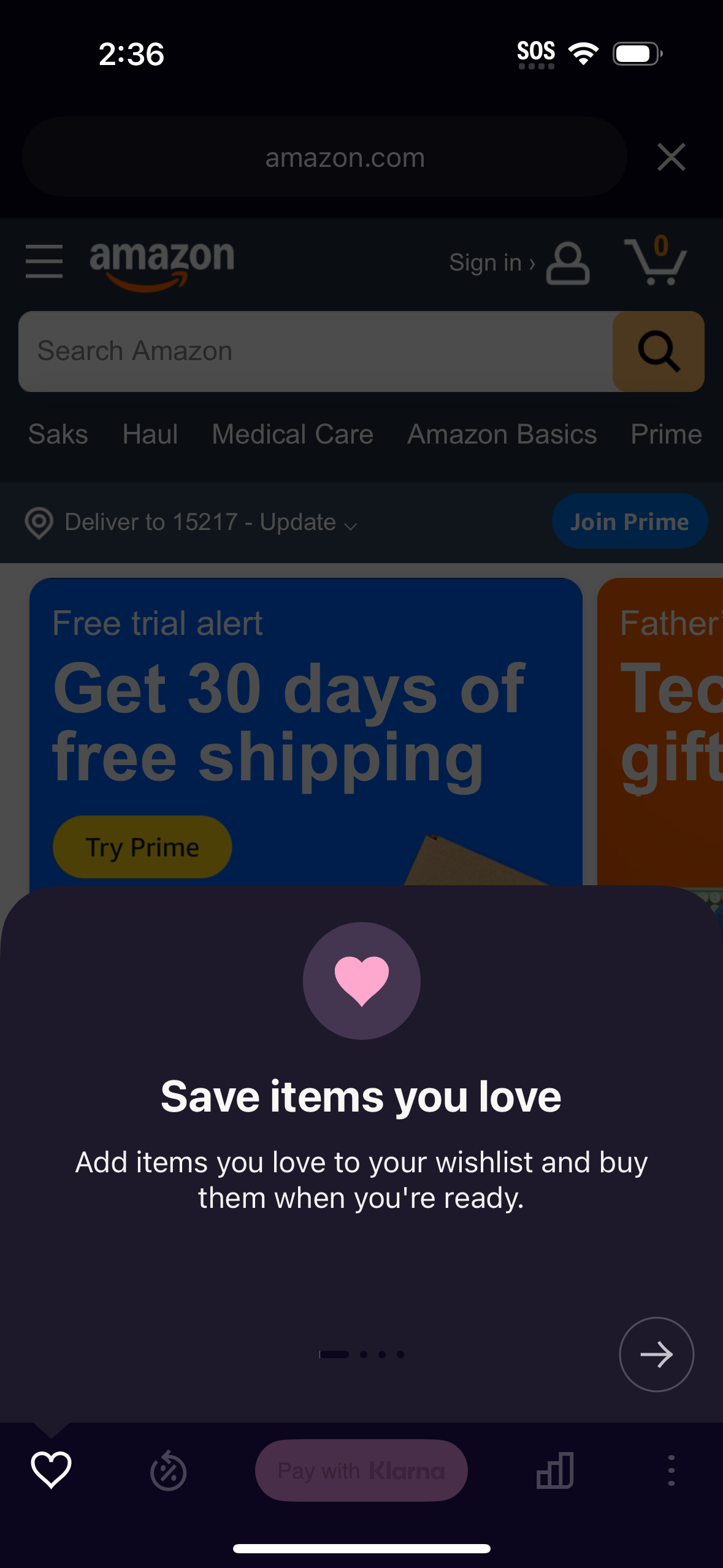 klarna app screenshot 71