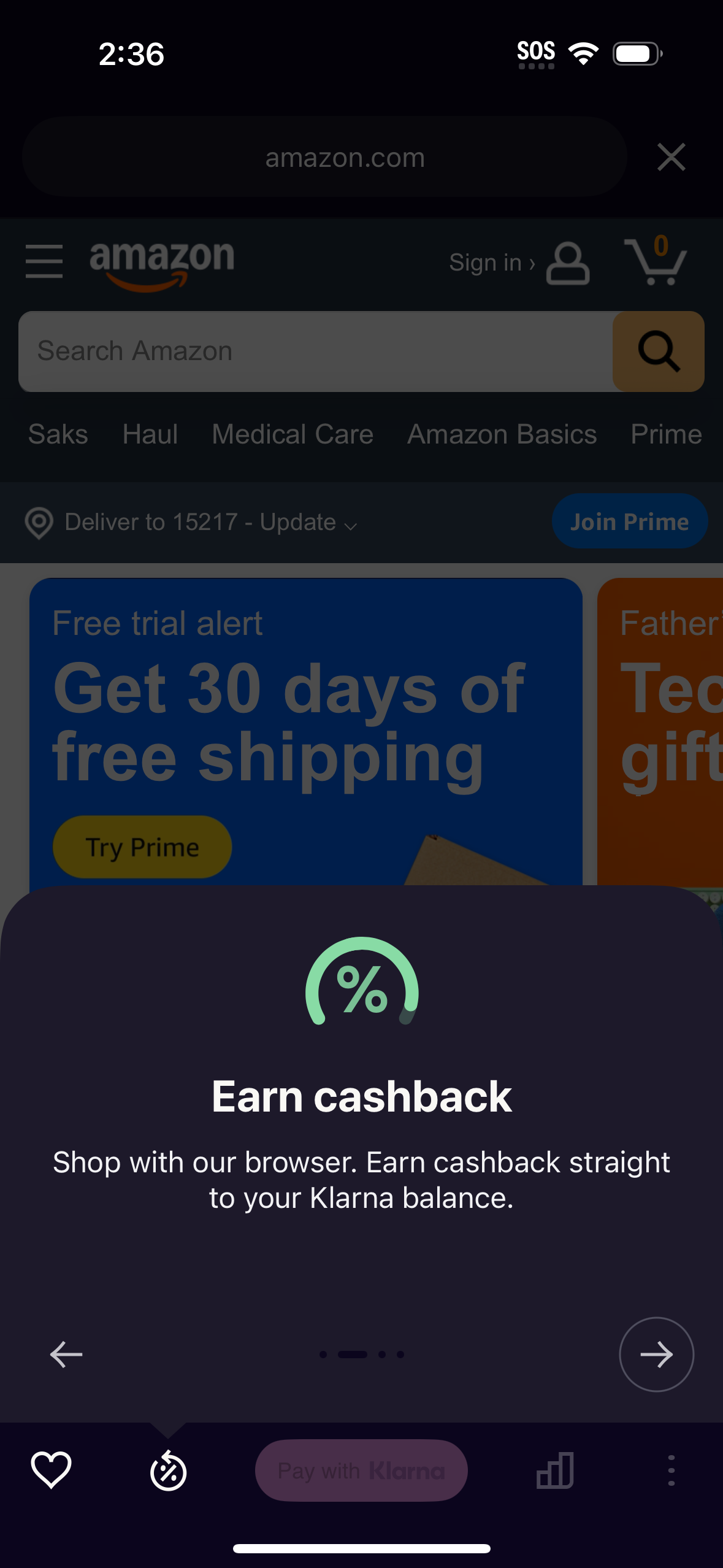 klarna app screenshot 73