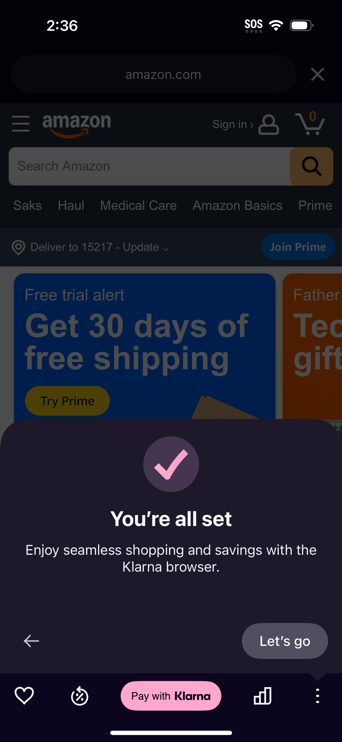 klarna app screenshot 67