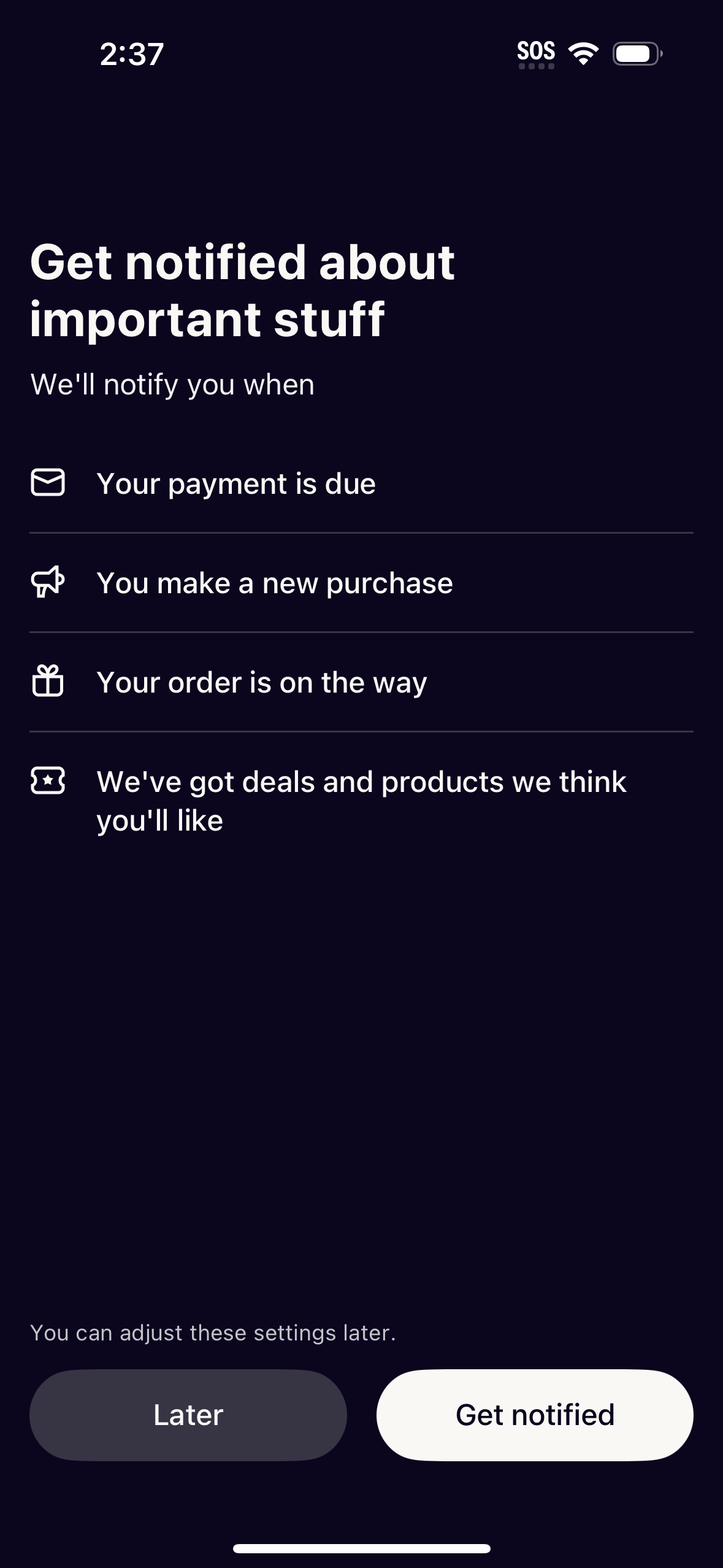 klarna app screenshot 64