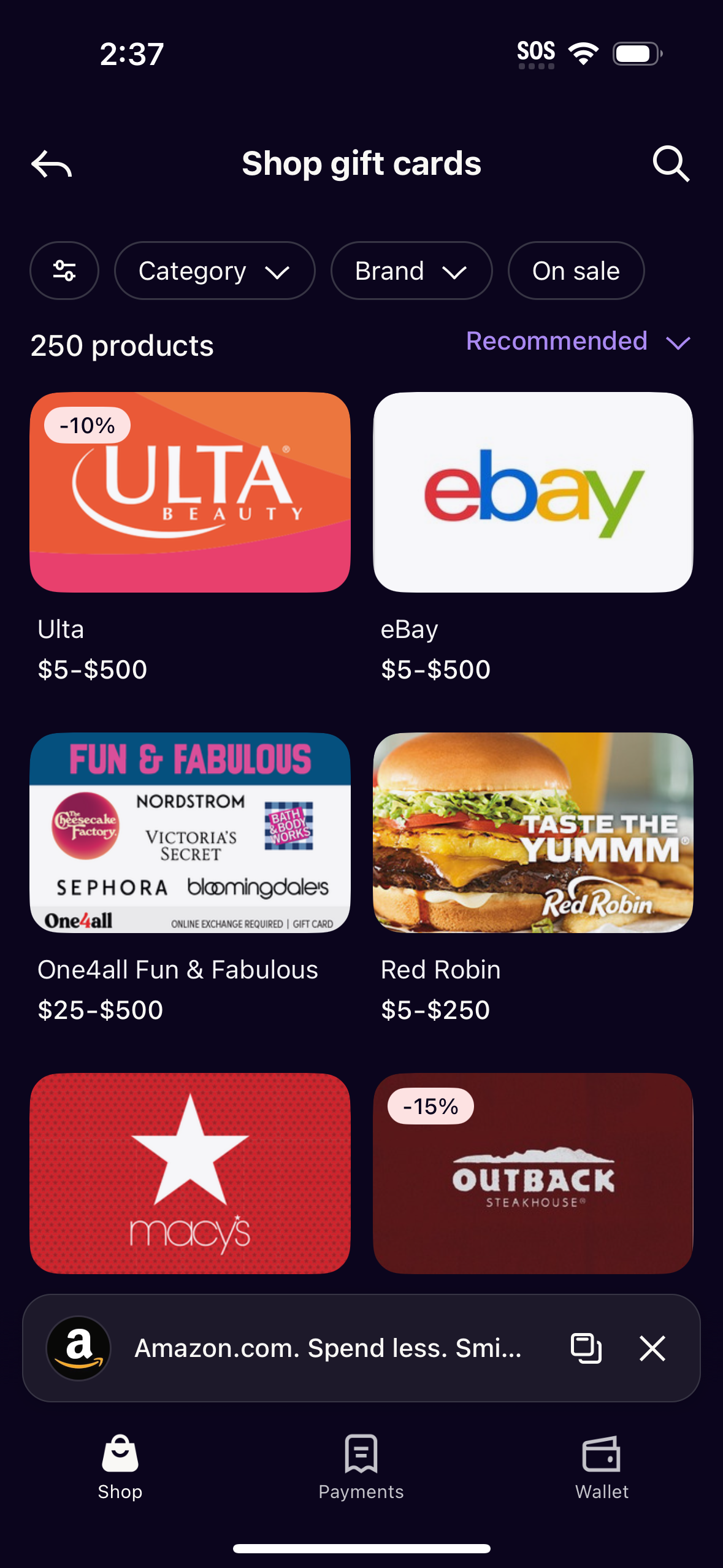 klarna app screenshot 54
