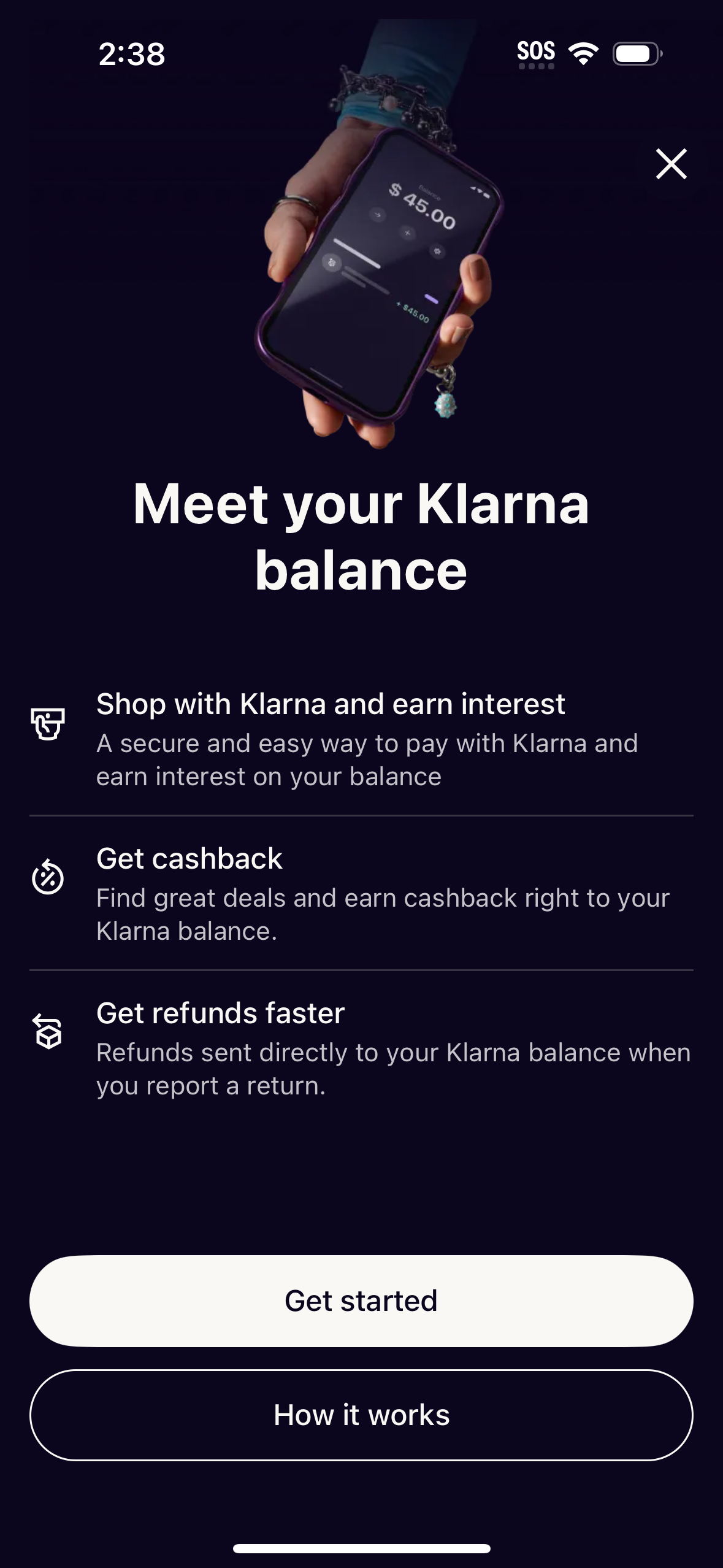 klarna app screenshot 44