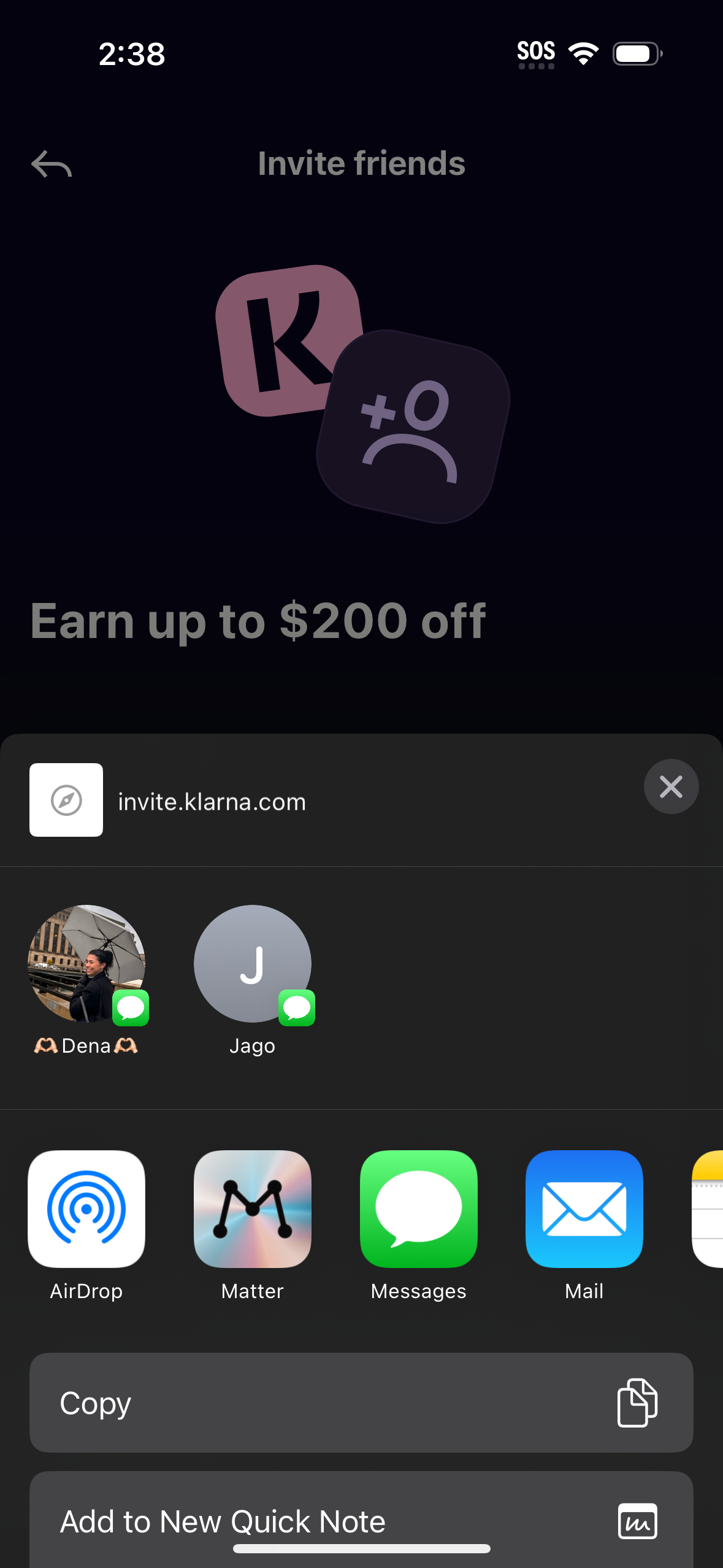 klarna app screenshot 34