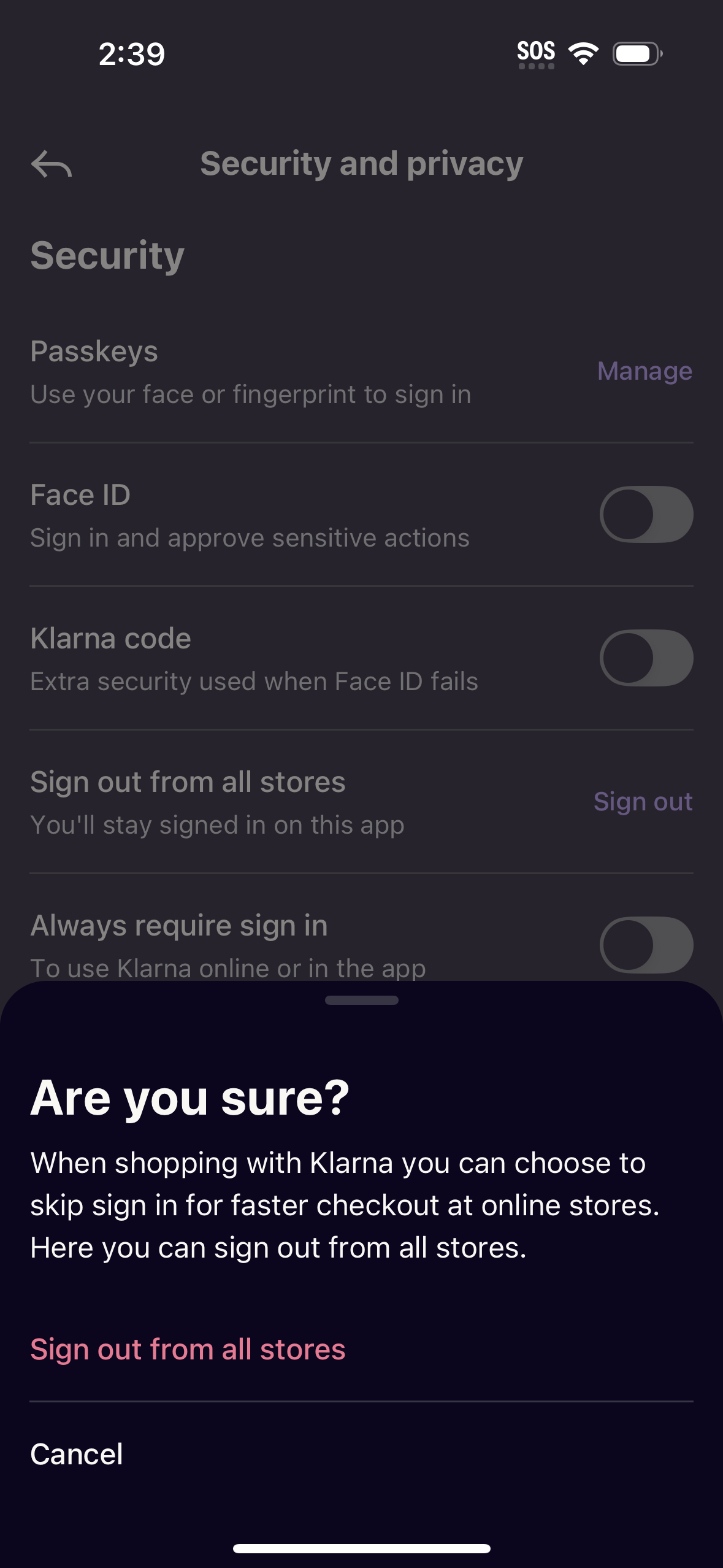 klarna app screenshot 26