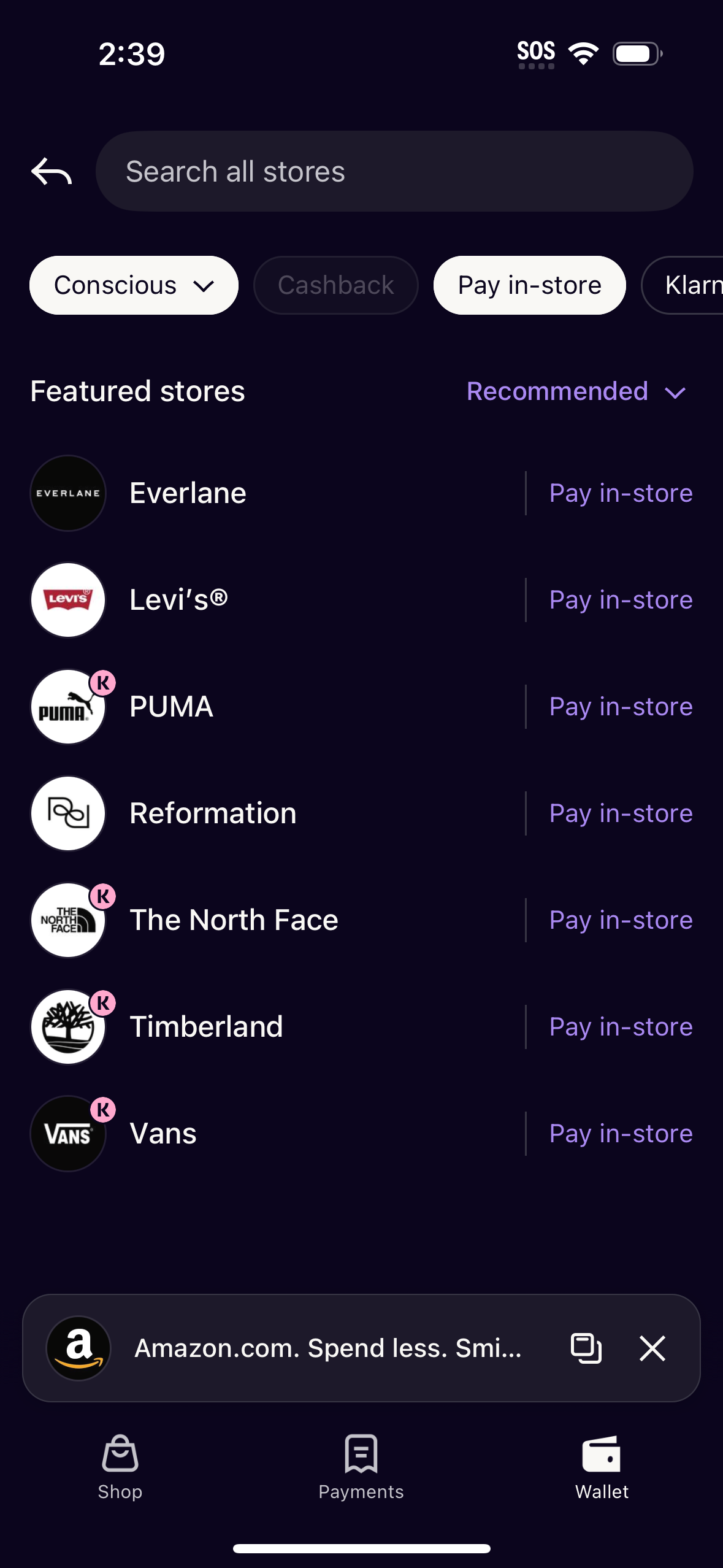 klarna app screenshot 14