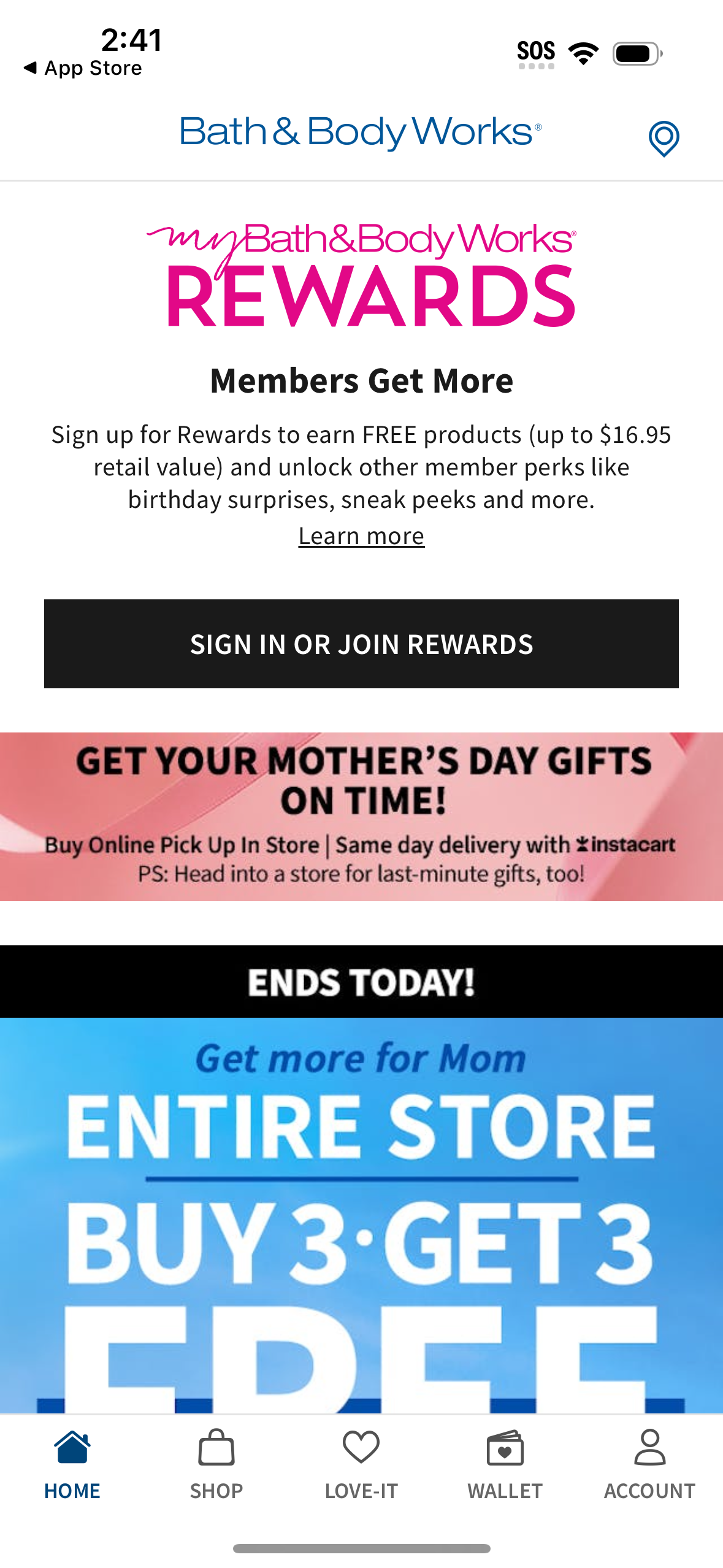 bath-and-body-works app screenshot 19