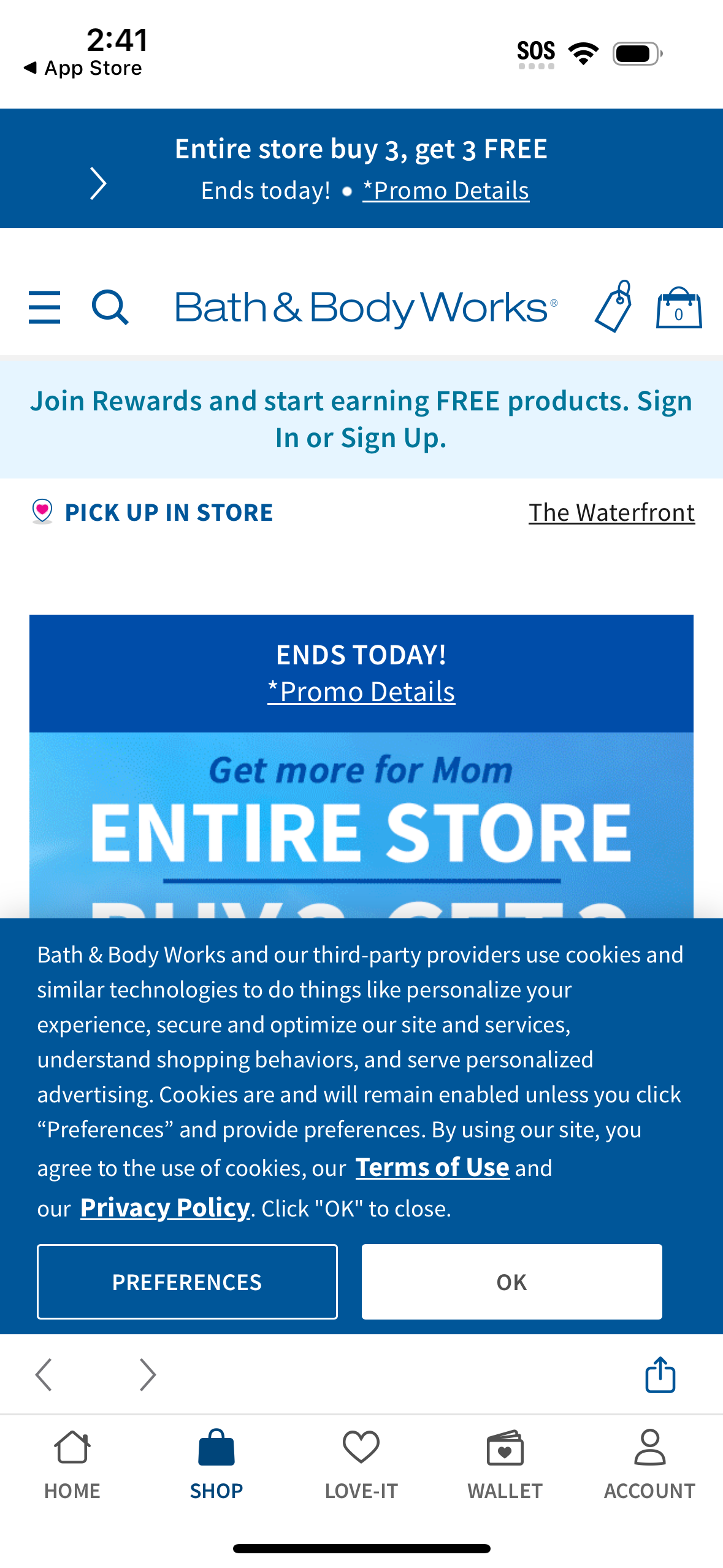 bath-and-body-works app screenshot 17