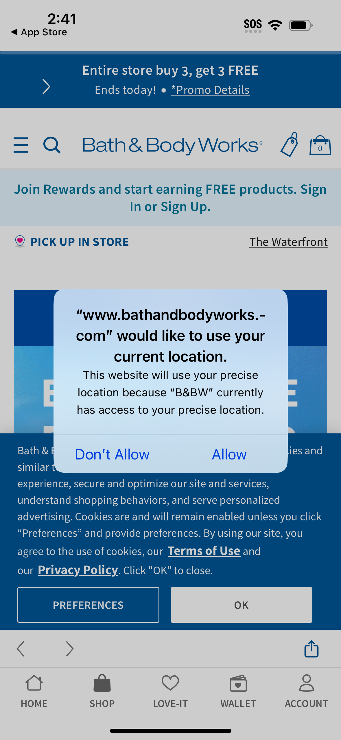 bath-and-body-works app screenshot 20