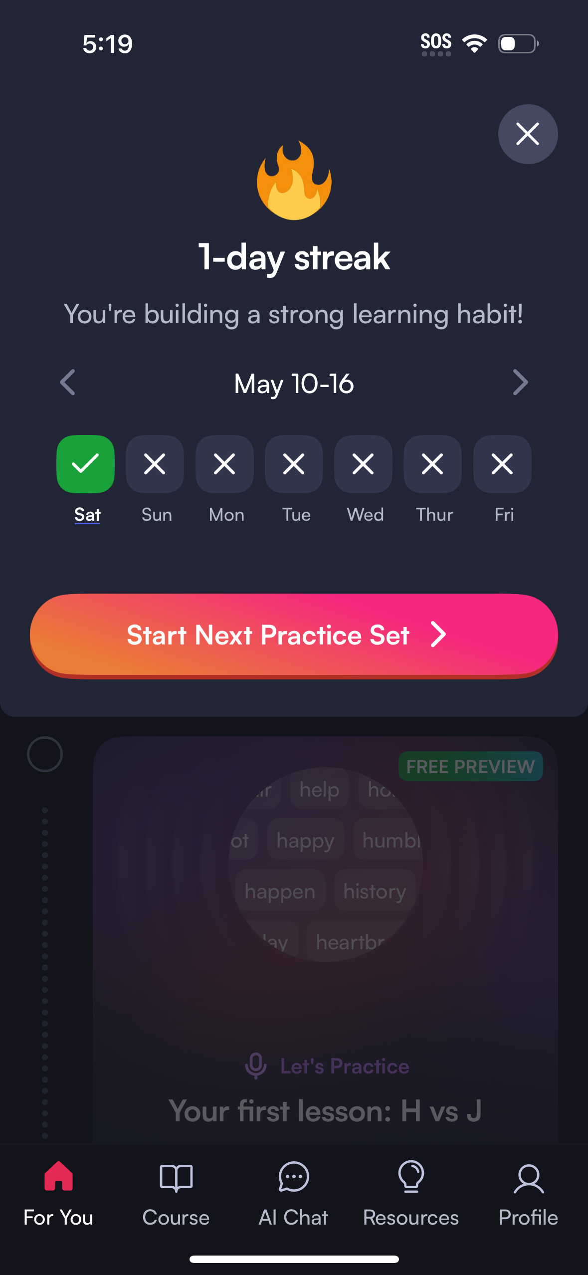 boldvoice app screenshot 2