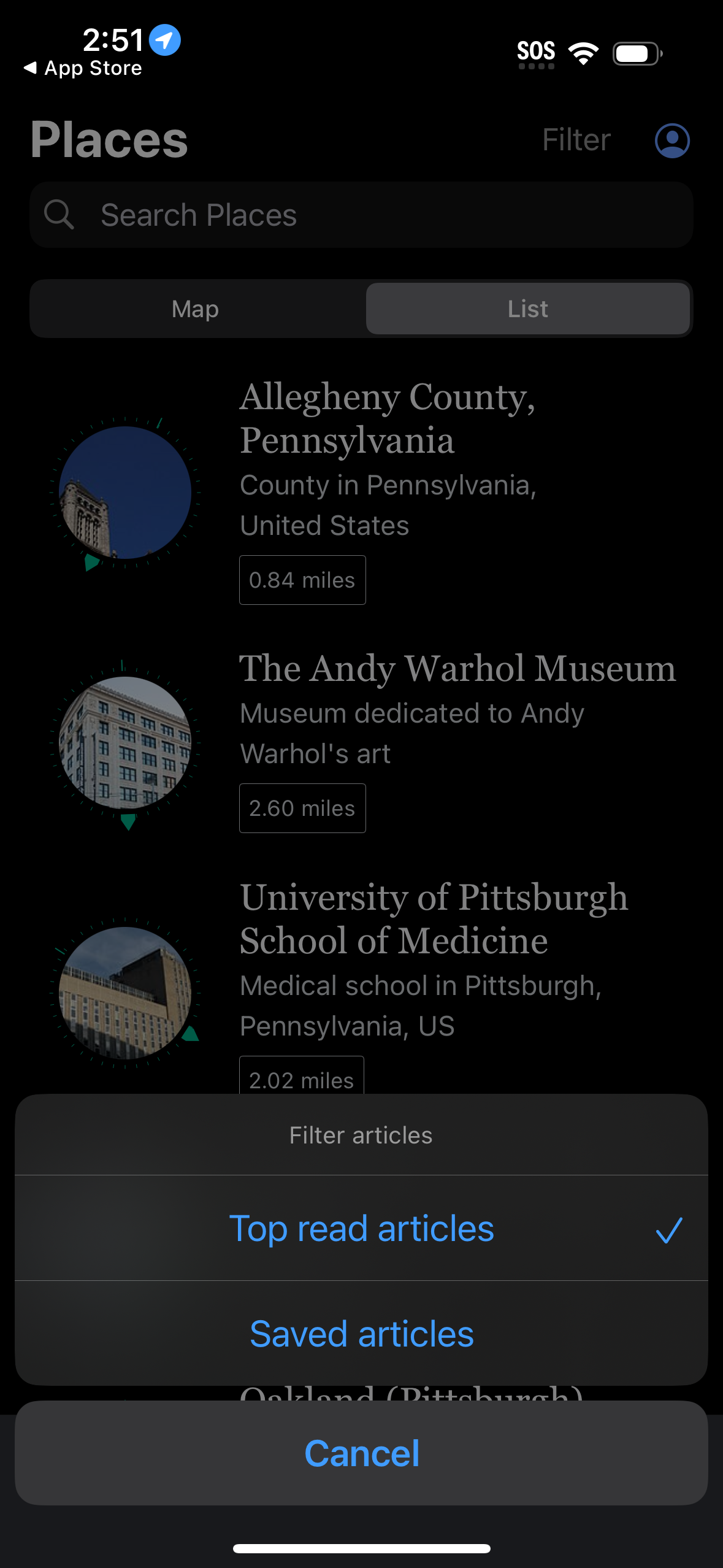 wikipedia app screenshot 15