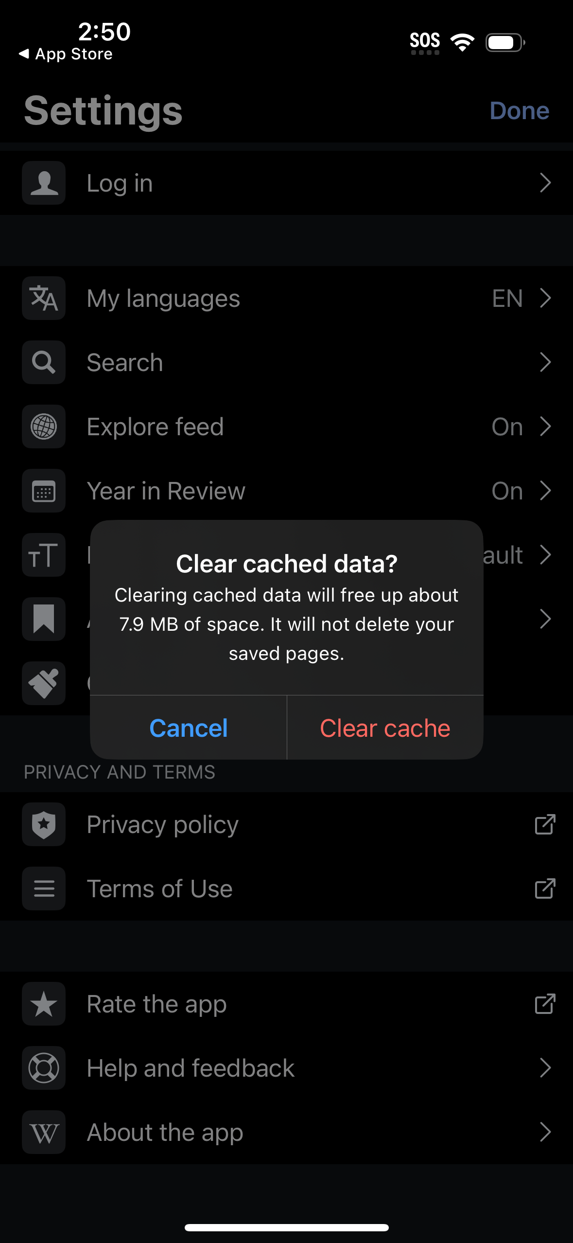 wikipedia app screenshot 21