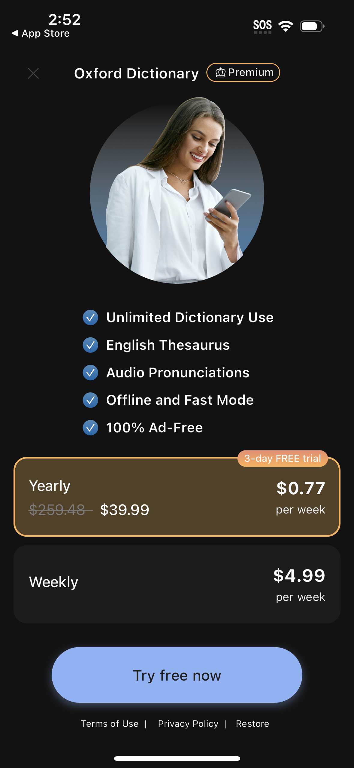 oxford app screenshot 5