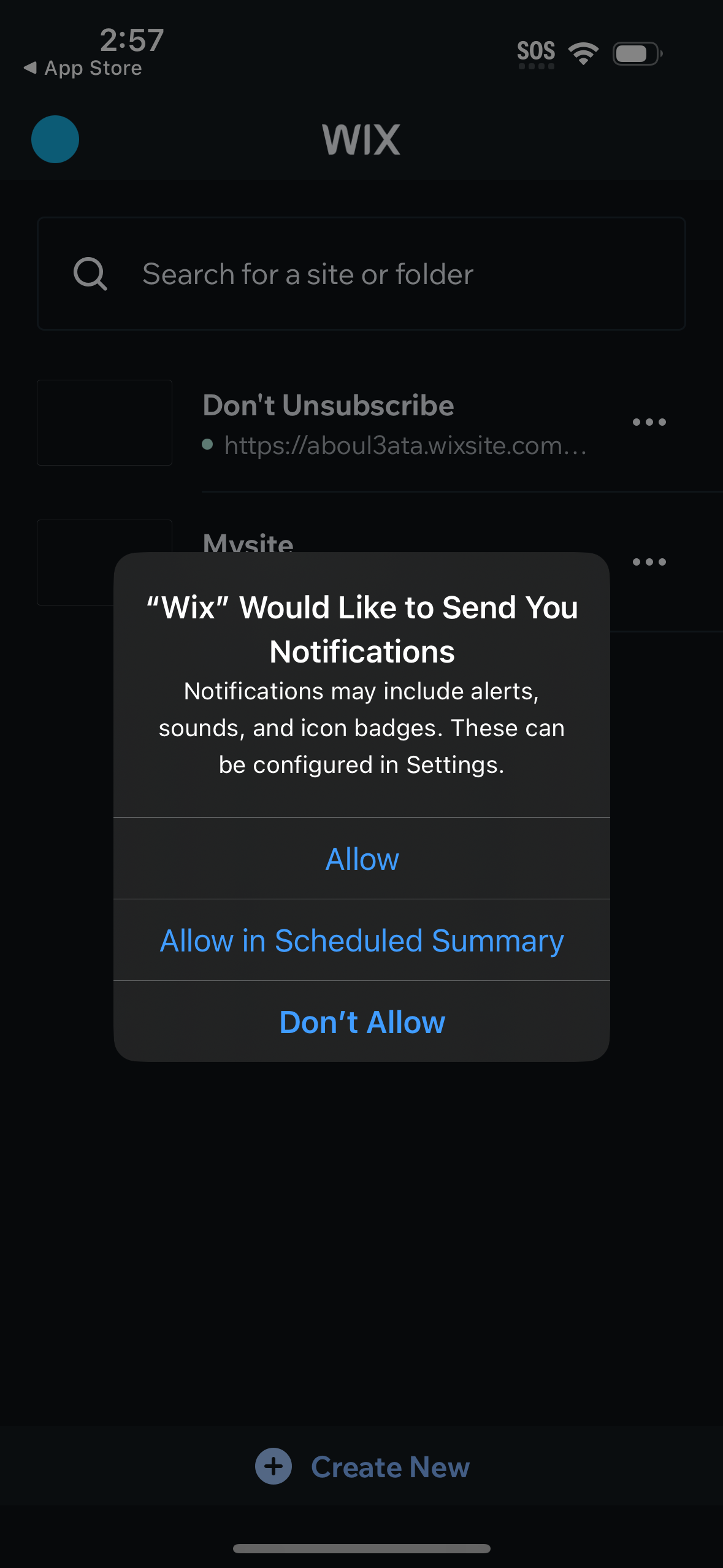 wix app screenshot 22