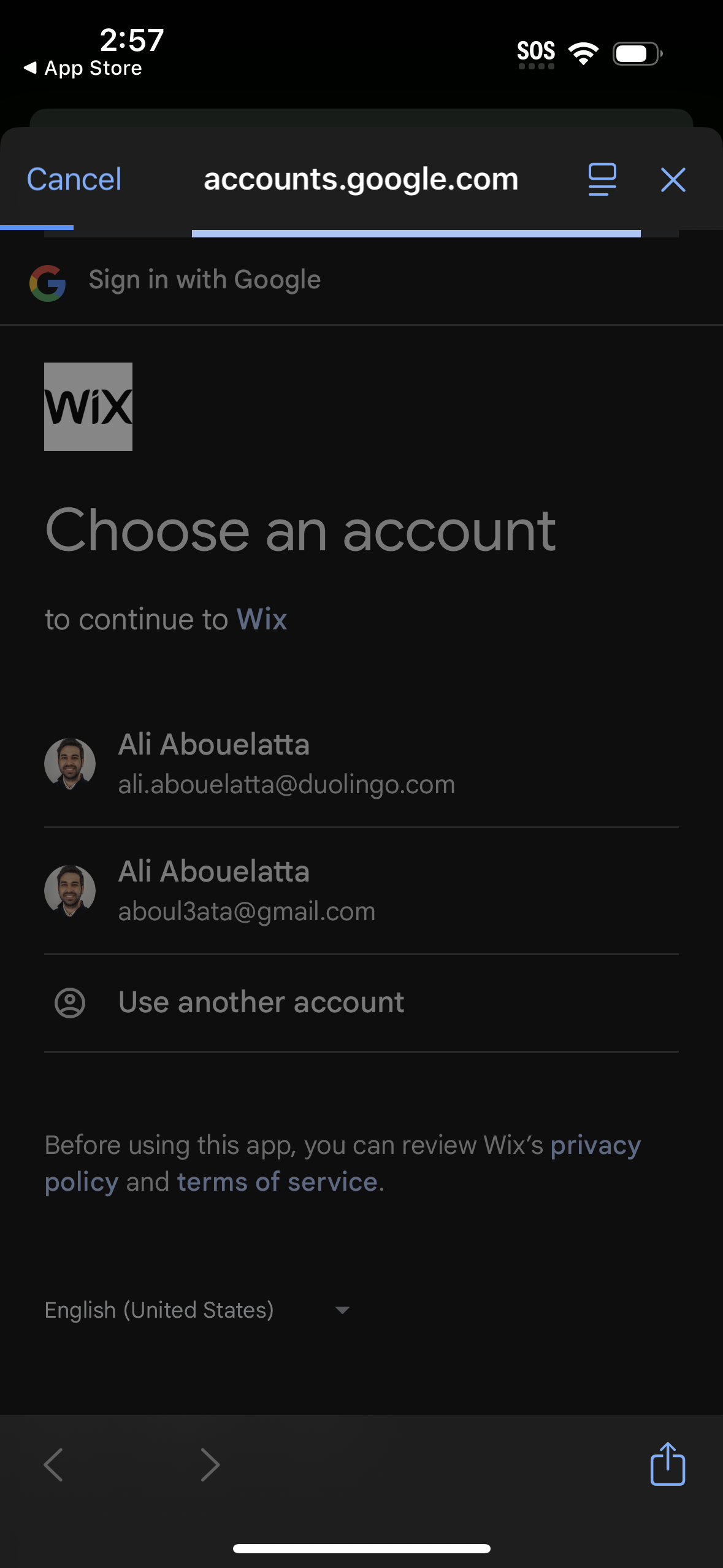 wix app screenshot 20