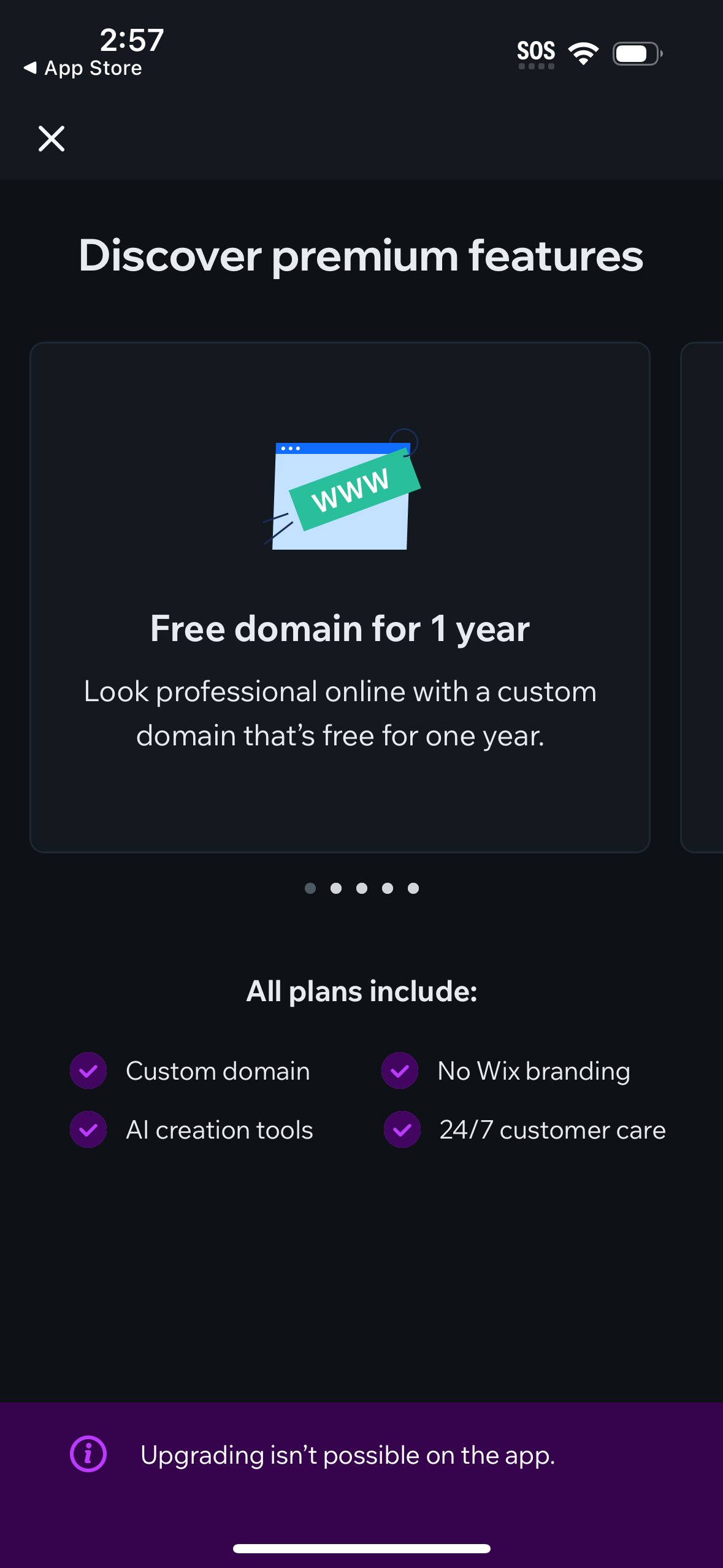 wix app screenshot 14