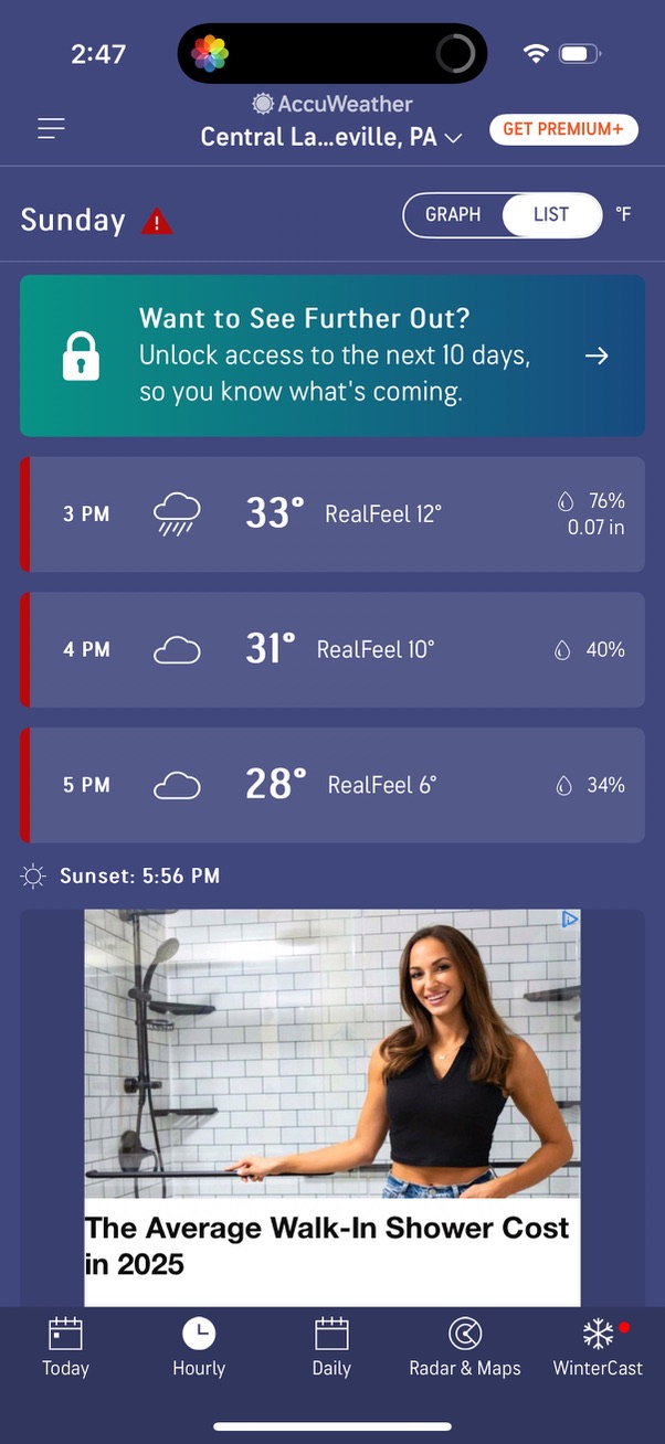 accuweather app screenshot 30