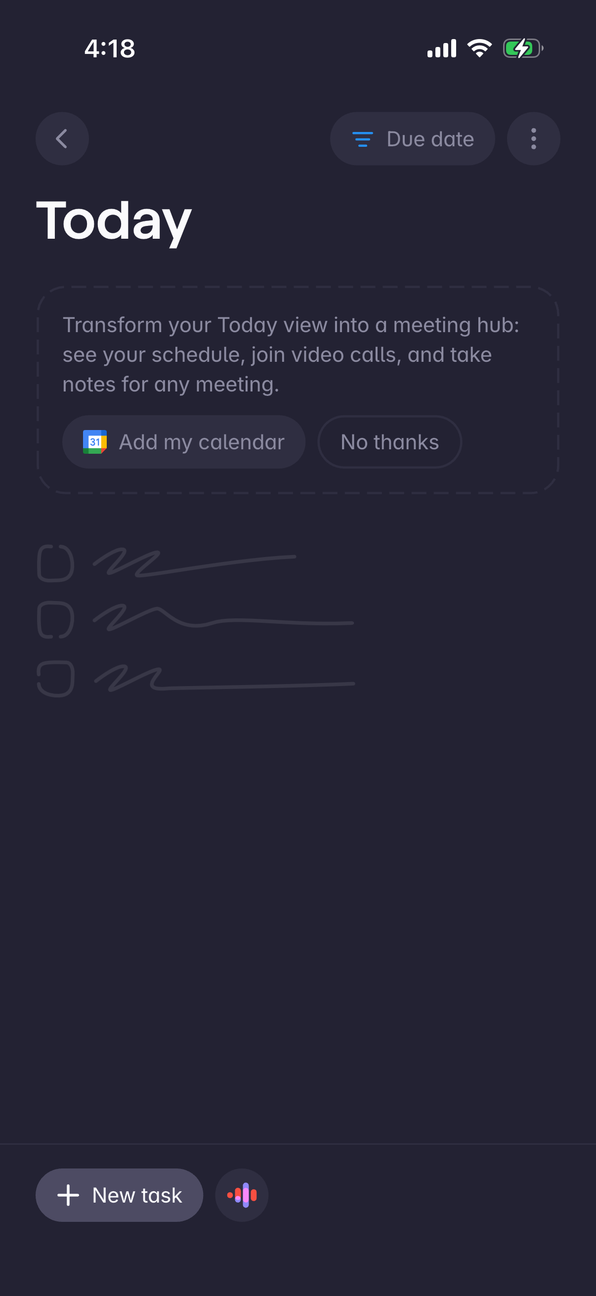 superlist screen