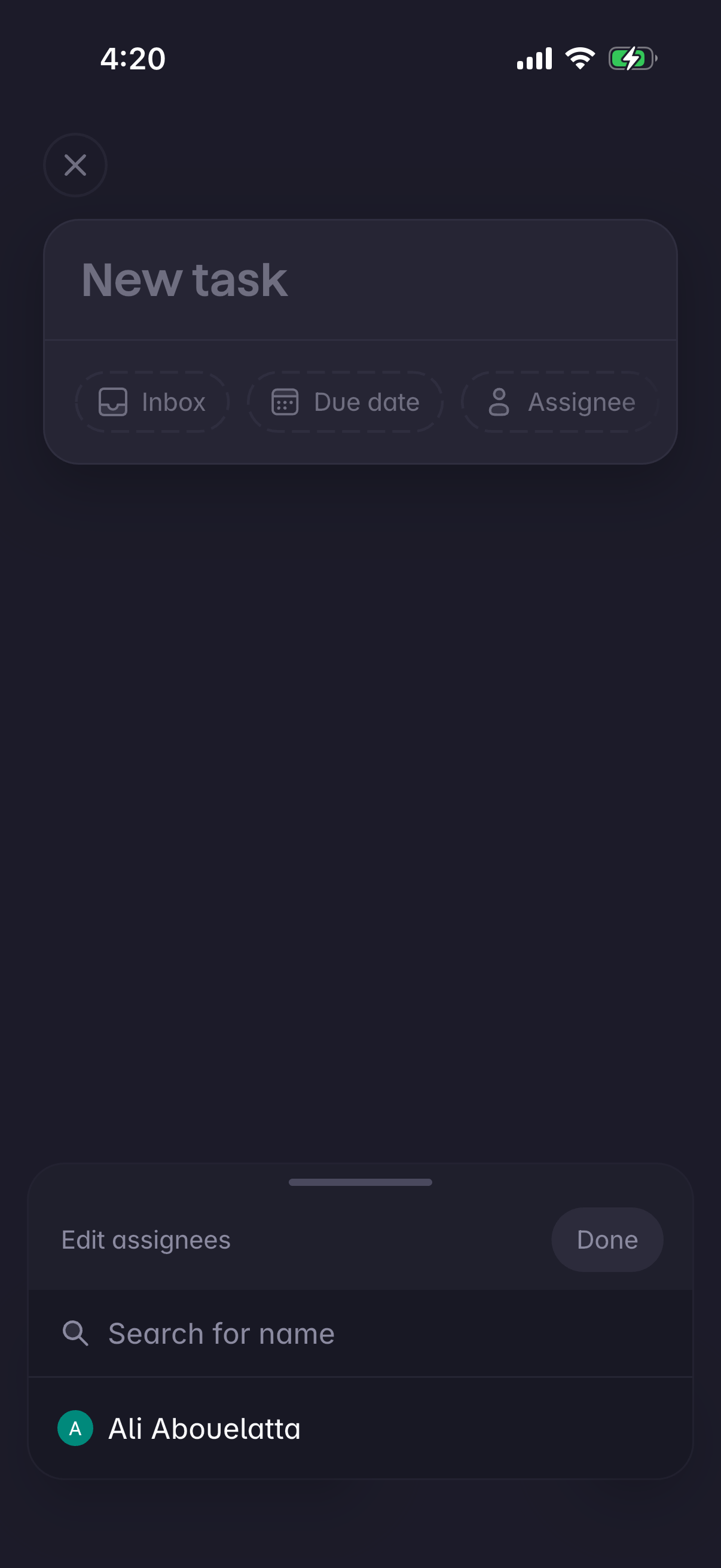 superlist screen