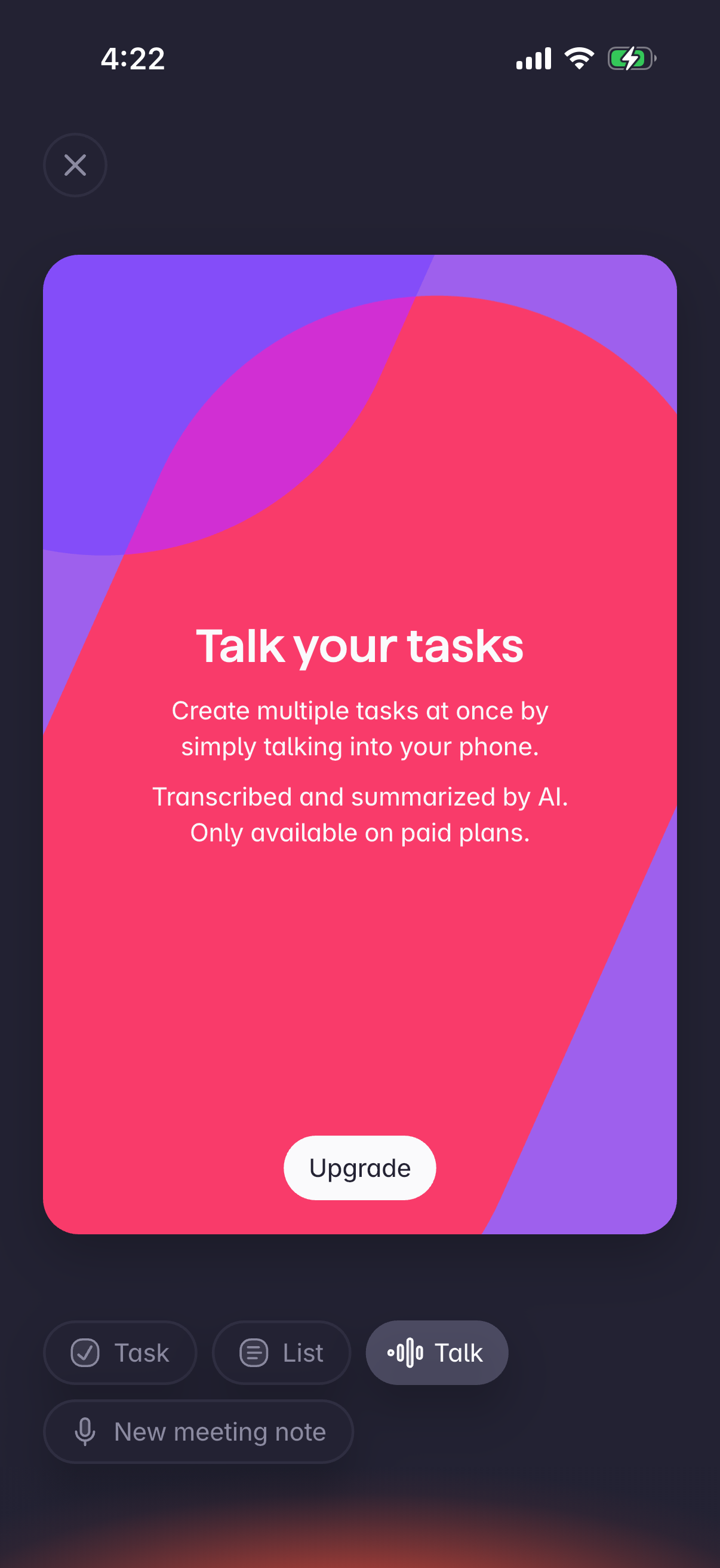 superlist screen