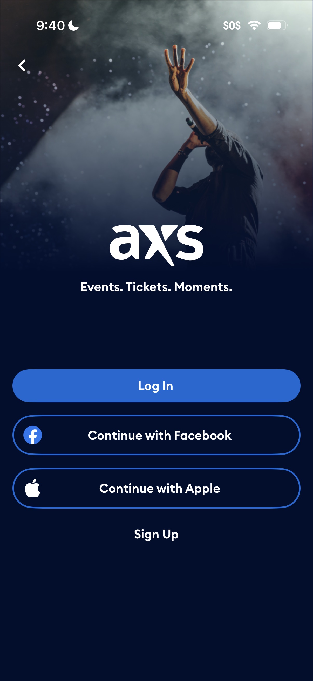 axs app screenshot 2