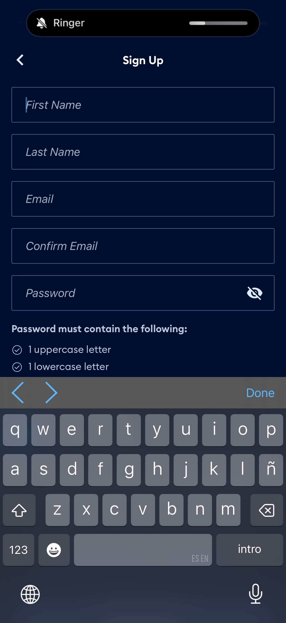 axs app screenshot 1