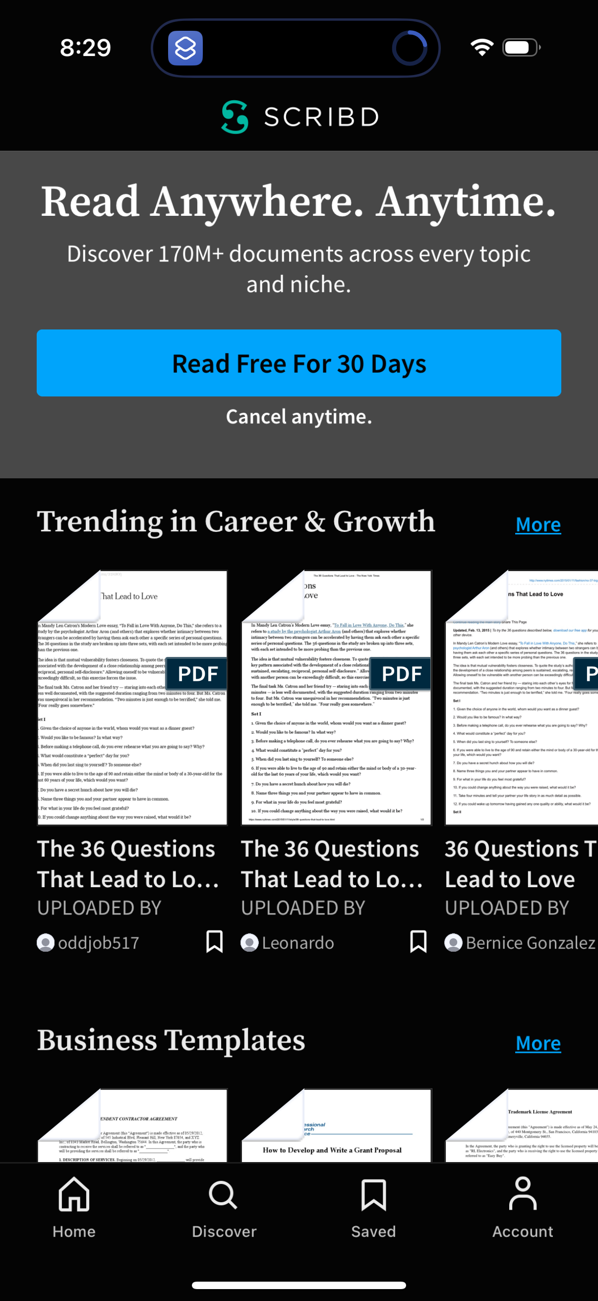 scribd app screenshot 41