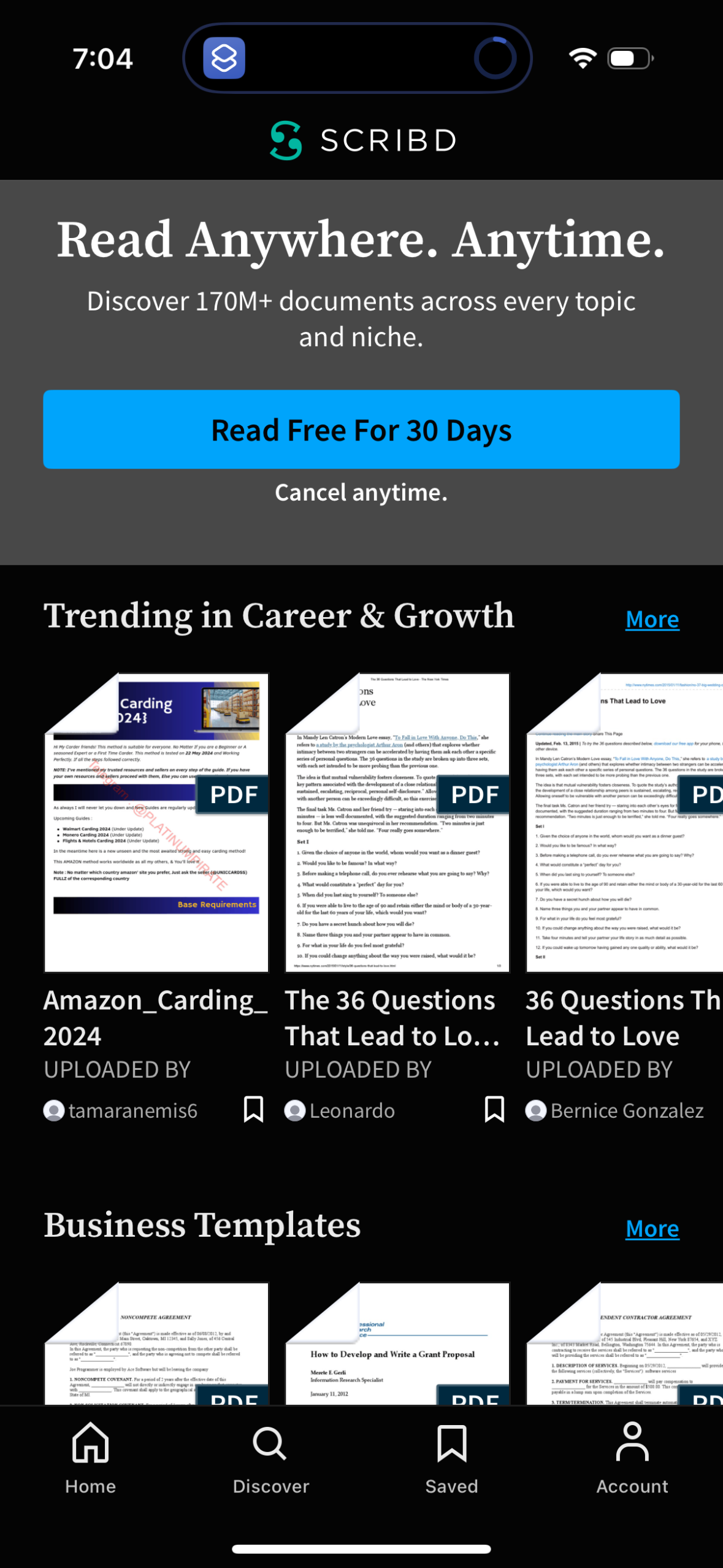 scribd app screenshot 35