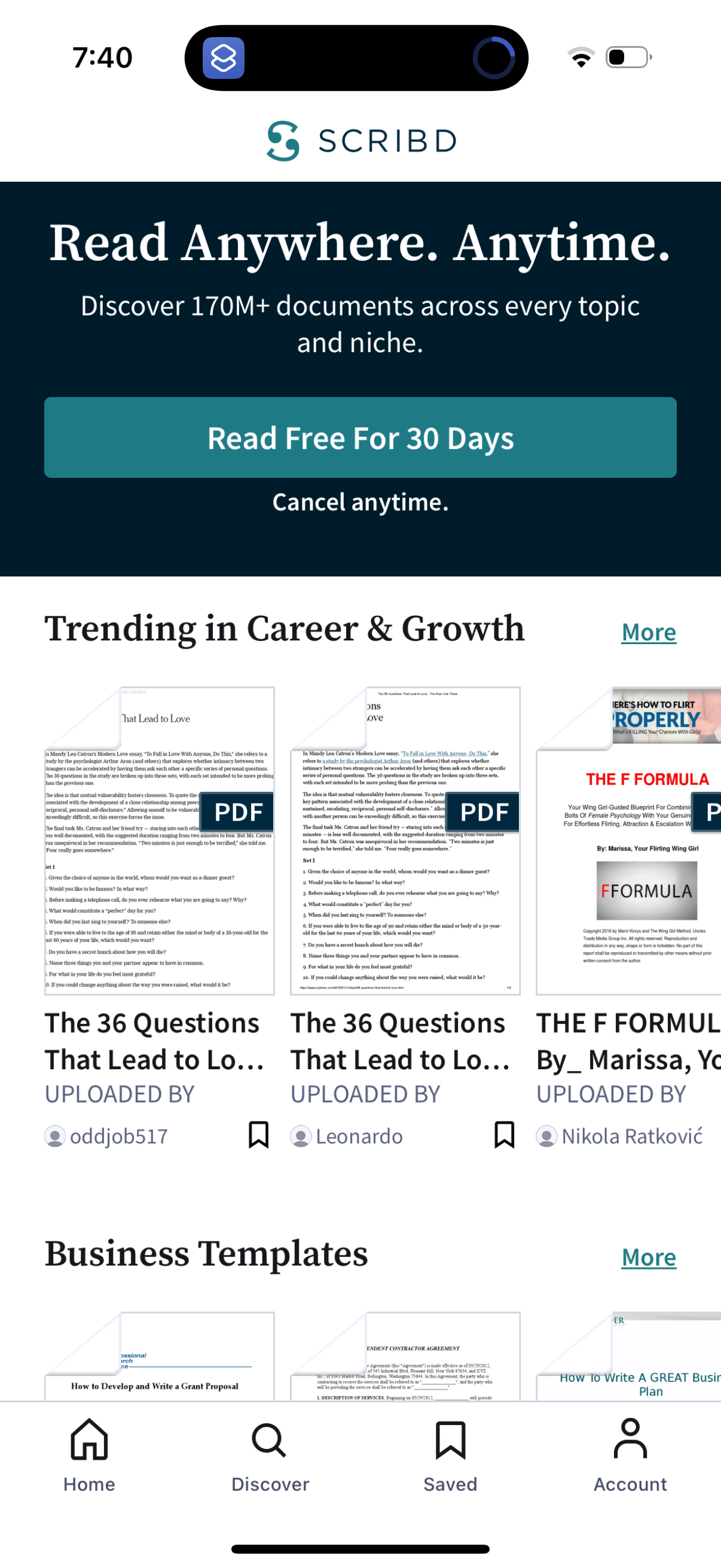 scribd app screenshot 40