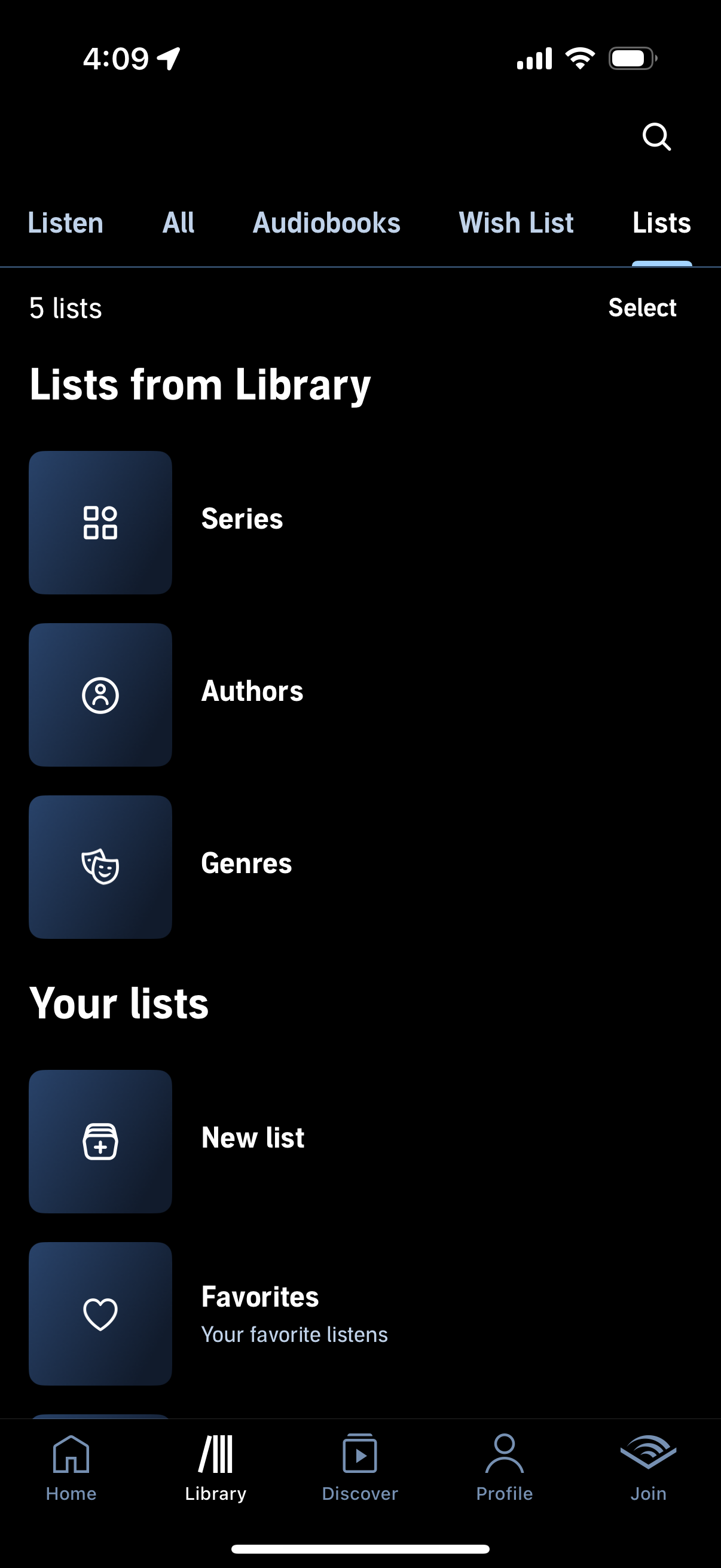 audible app screenshot 5