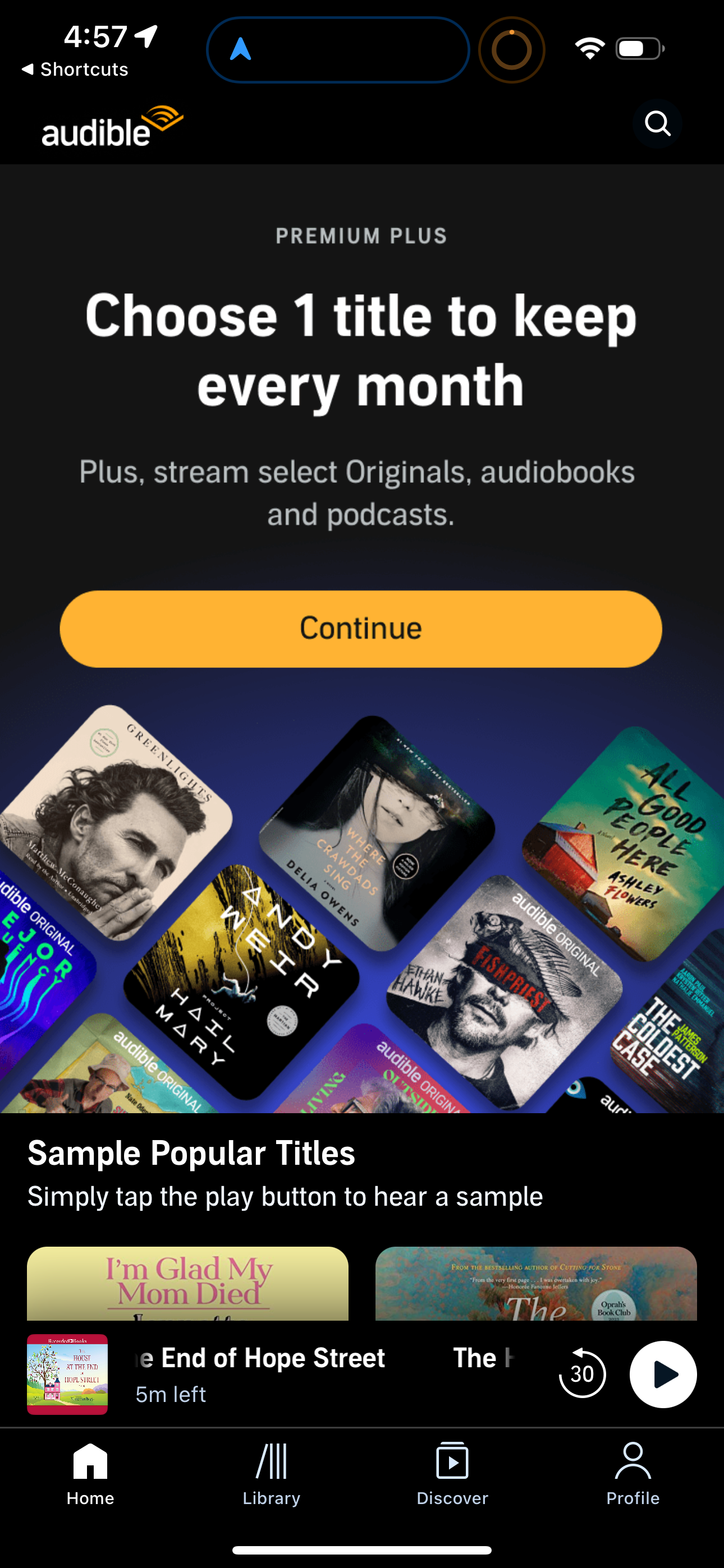 audible app screenshot 338