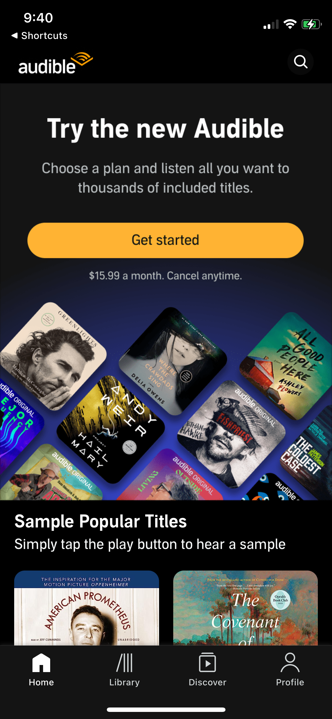 audible app screenshot 337