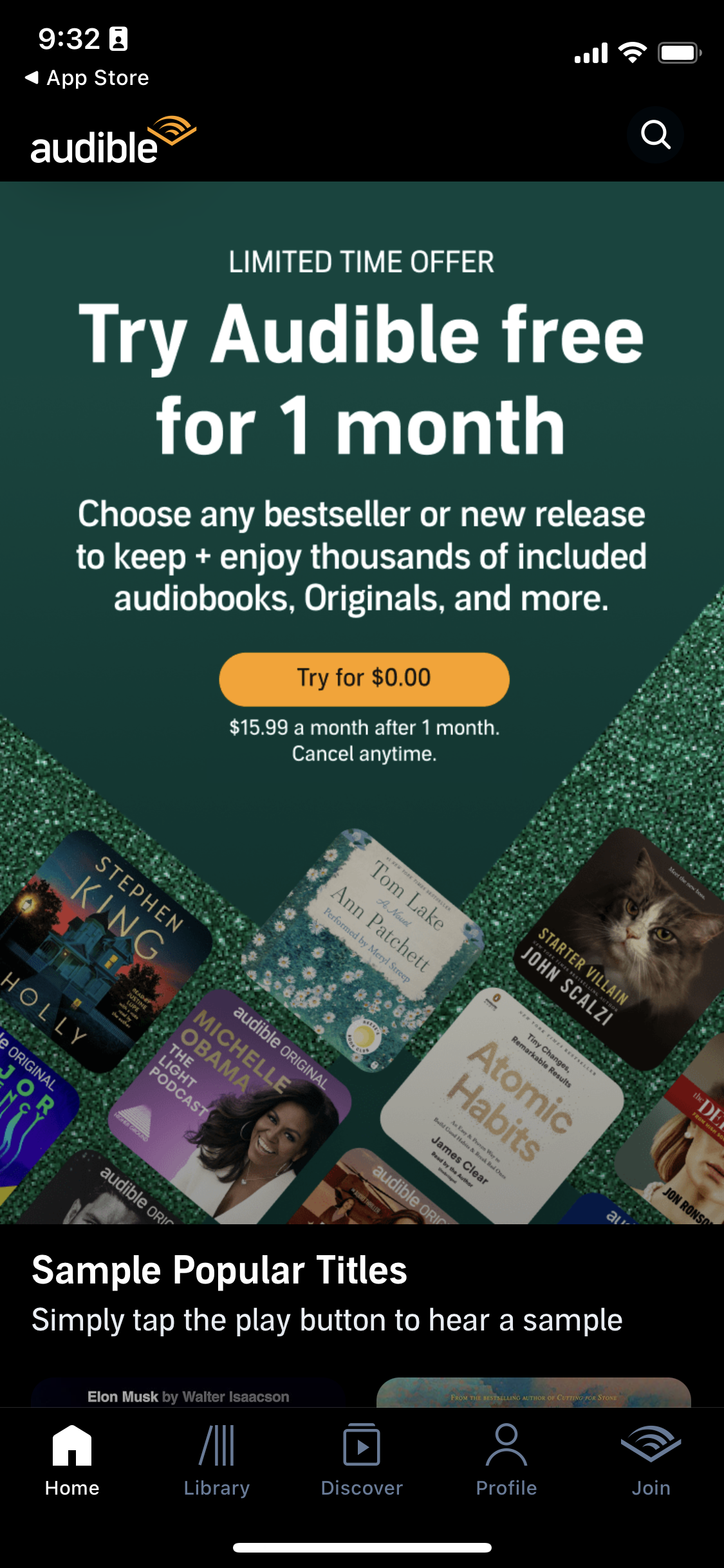 audible app screenshot 329