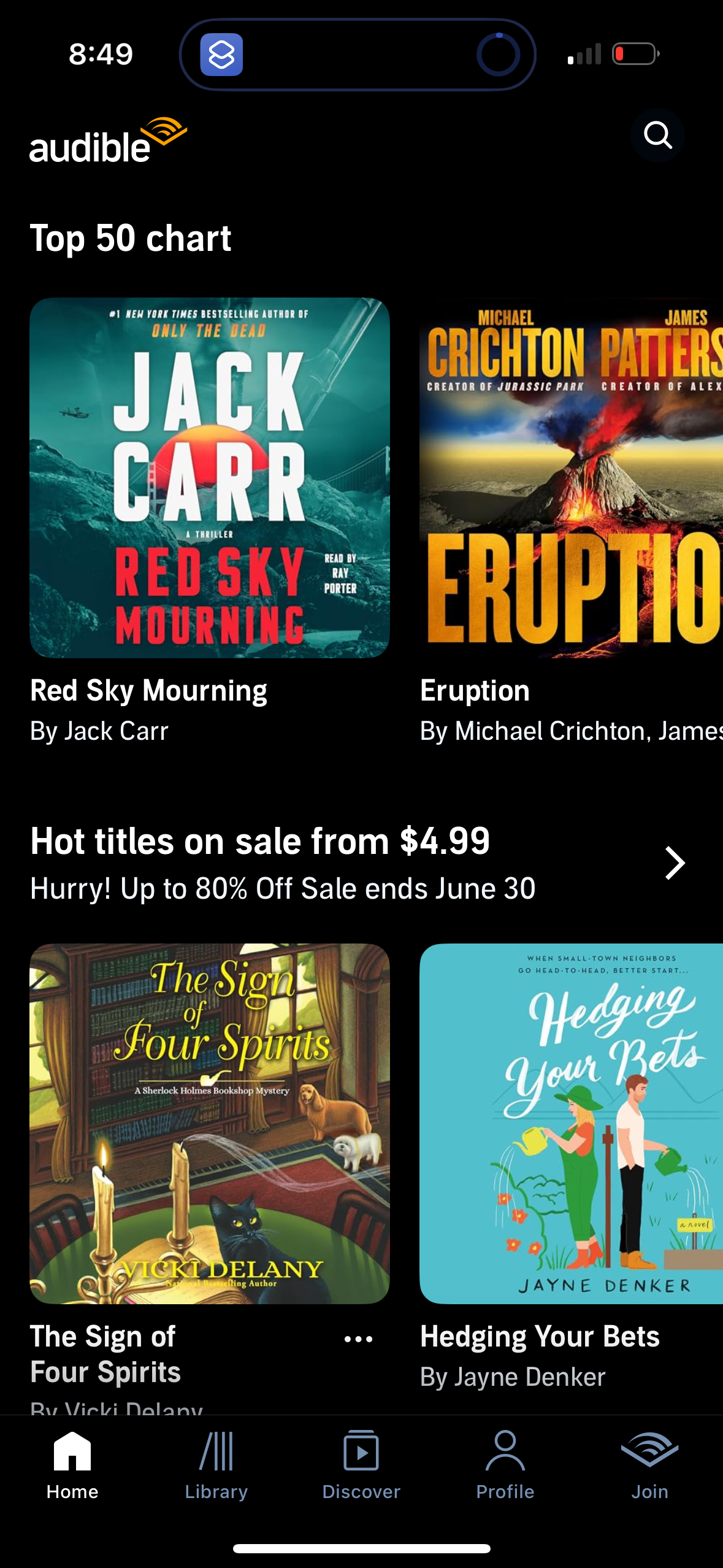 audible app screenshot 258