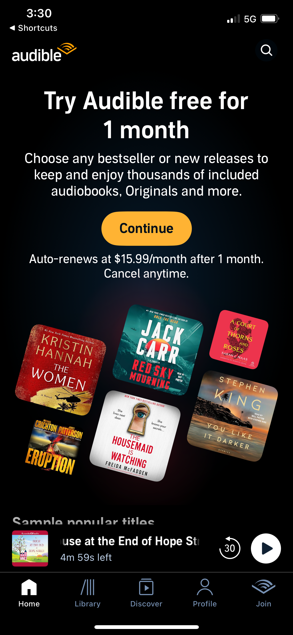 audible app screenshot 257