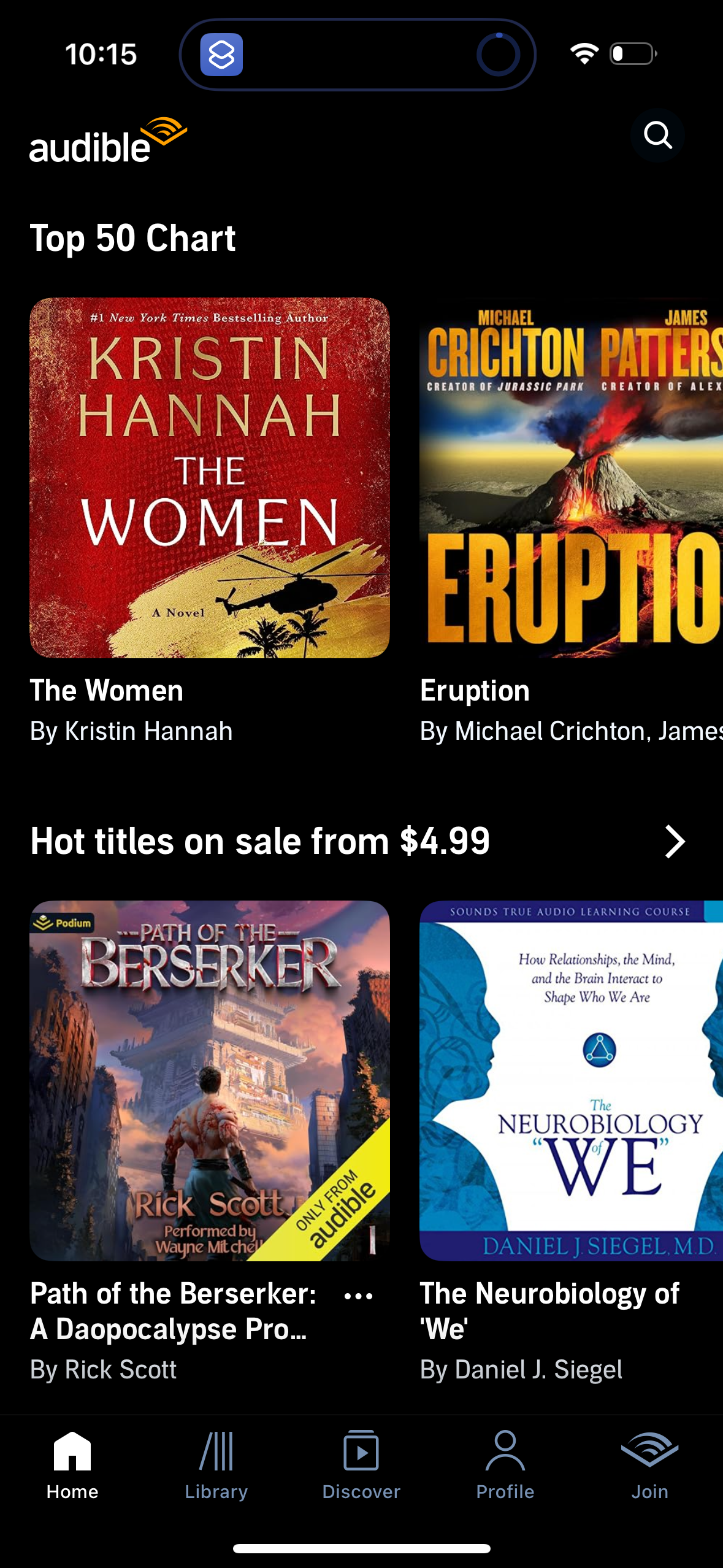audible app screenshot 242