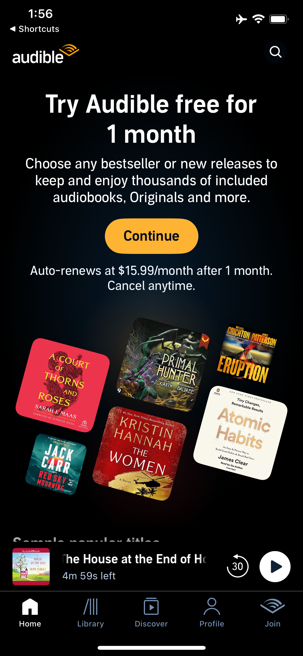 audible app screenshot 241