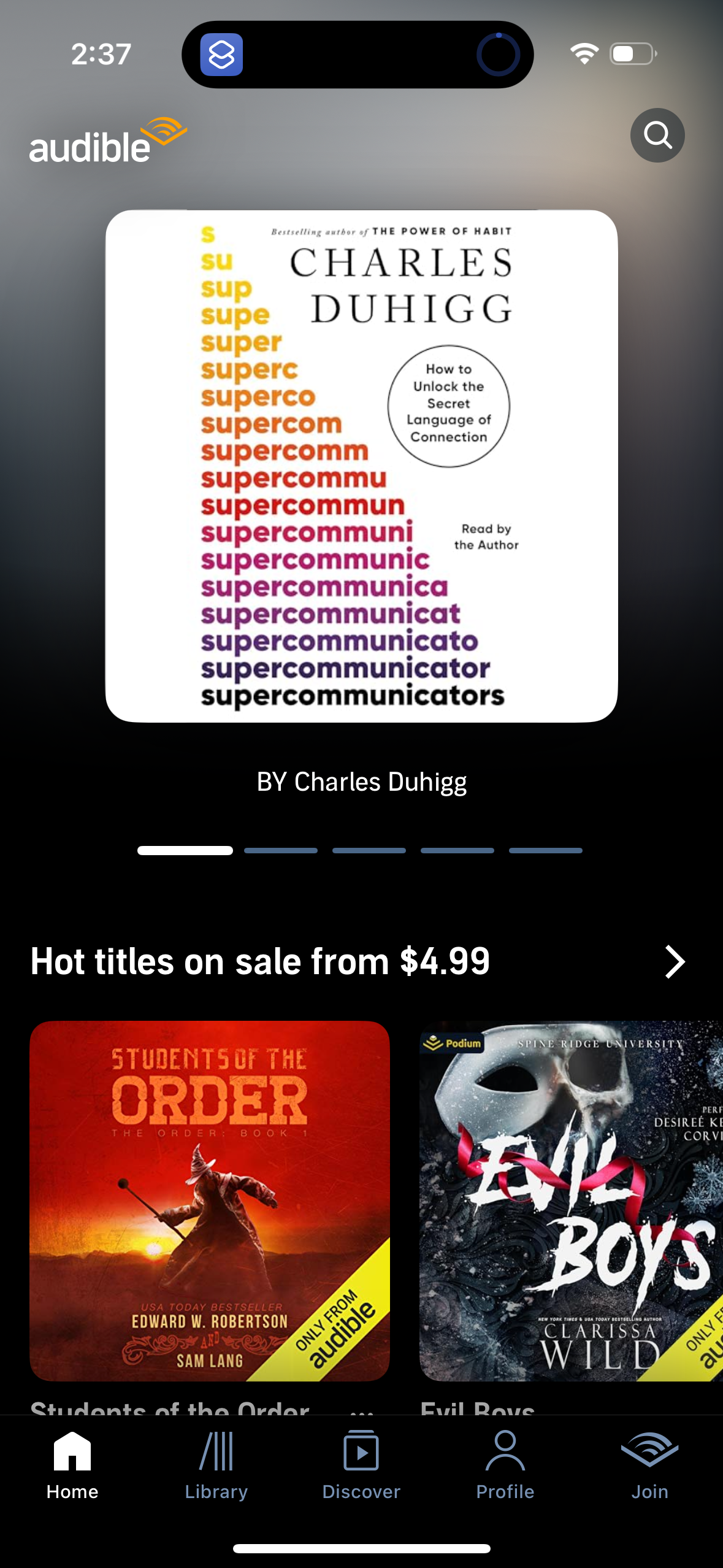 audible app screenshot 232