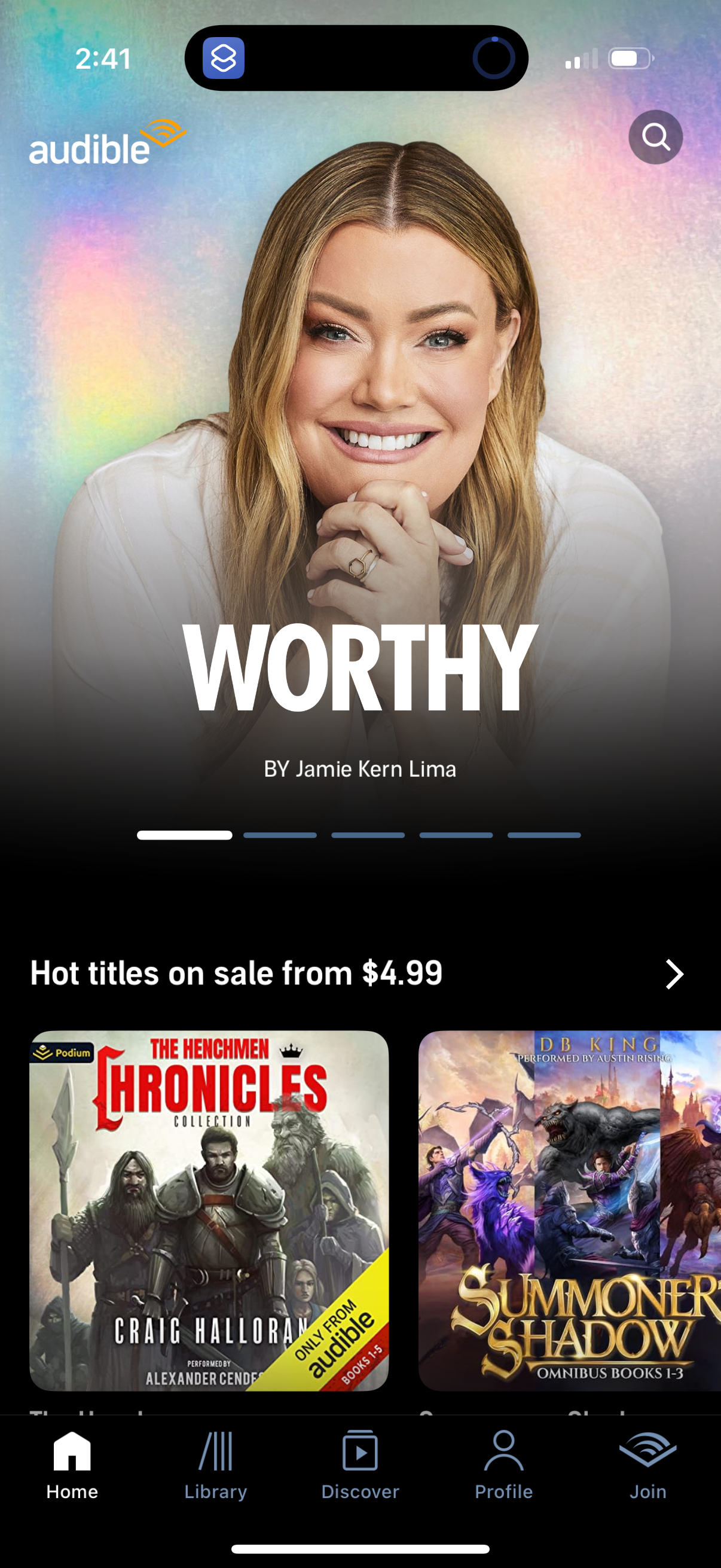 audible app screenshot 213