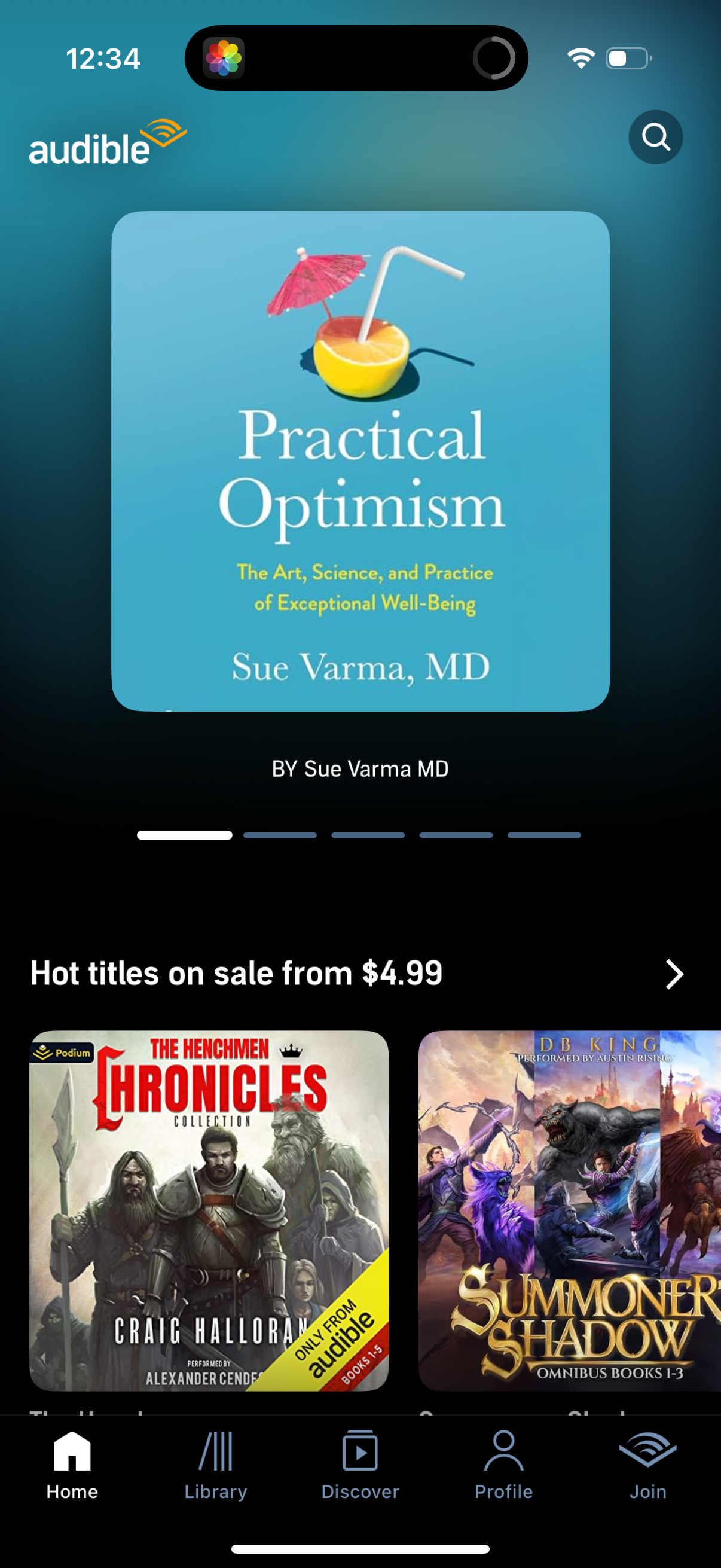 audible app screenshot 210