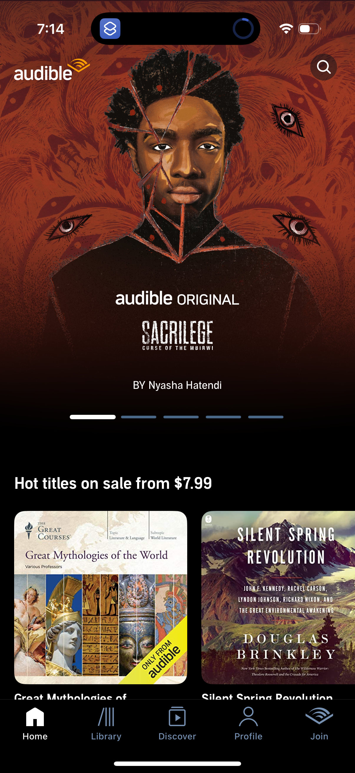 audible app screenshot 6