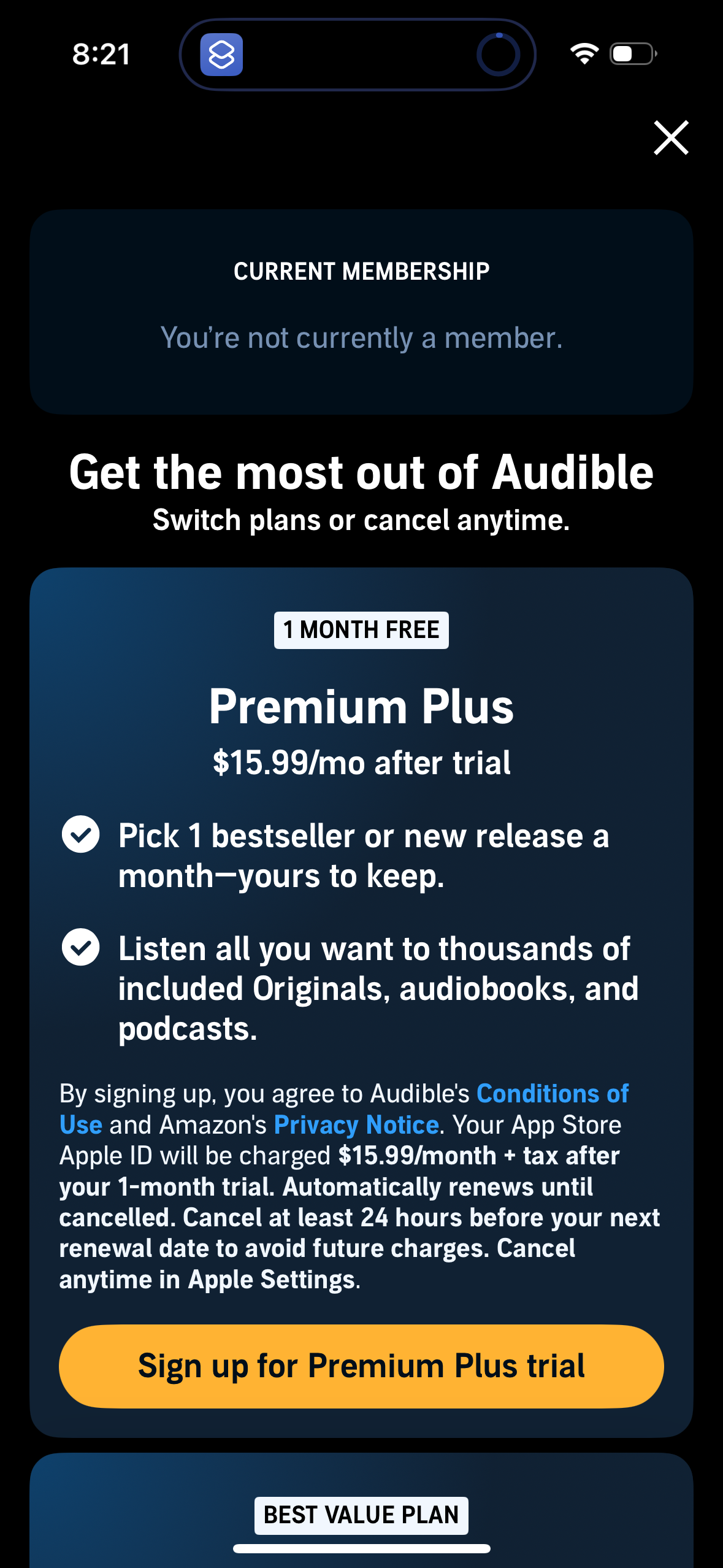 audible app screenshot 277